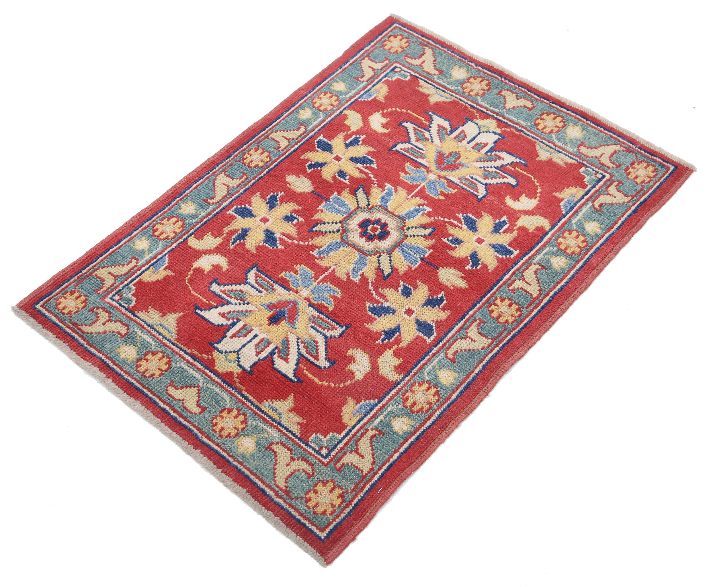 Alfombra de lana Ziegler Farhan Gul anudada a mano - 2'1'' x 3'0''