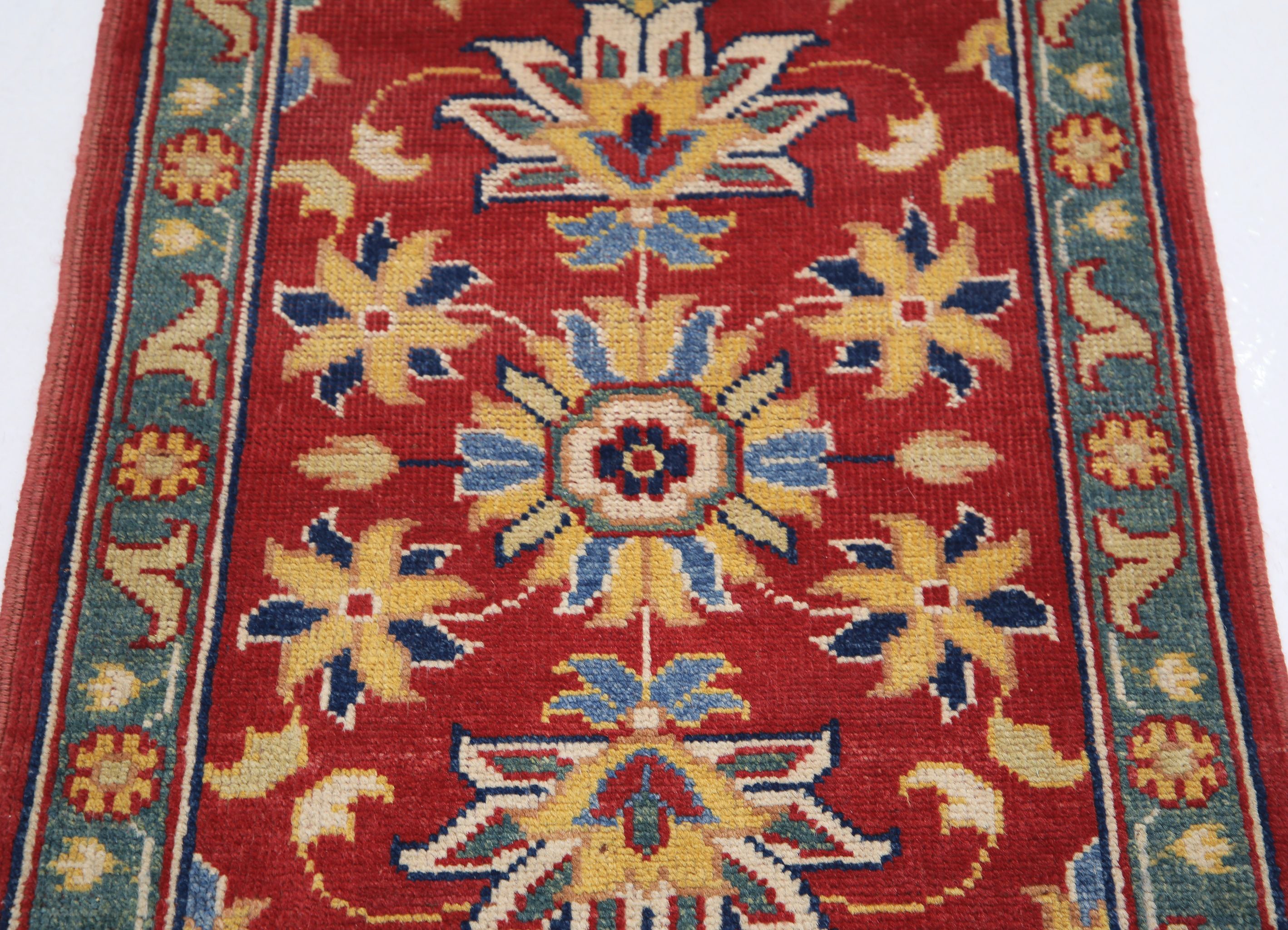 Alfombra de lana Ziegler Farhan Gul anudada a mano - 2'1'' x 3'0''