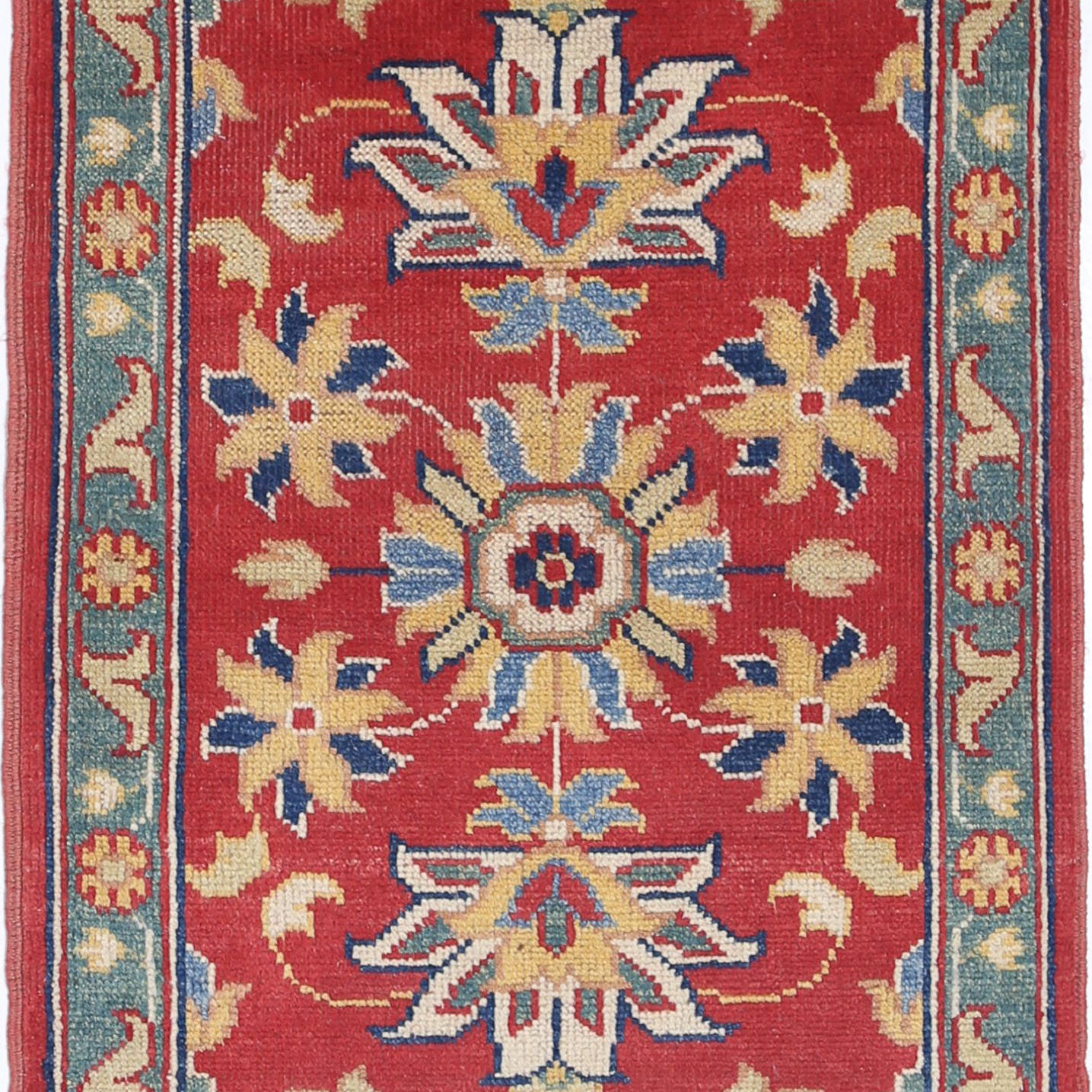 Alfombra de lana Ziegler Farhan Gul anudada a mano - 2'1'' x 3'0''