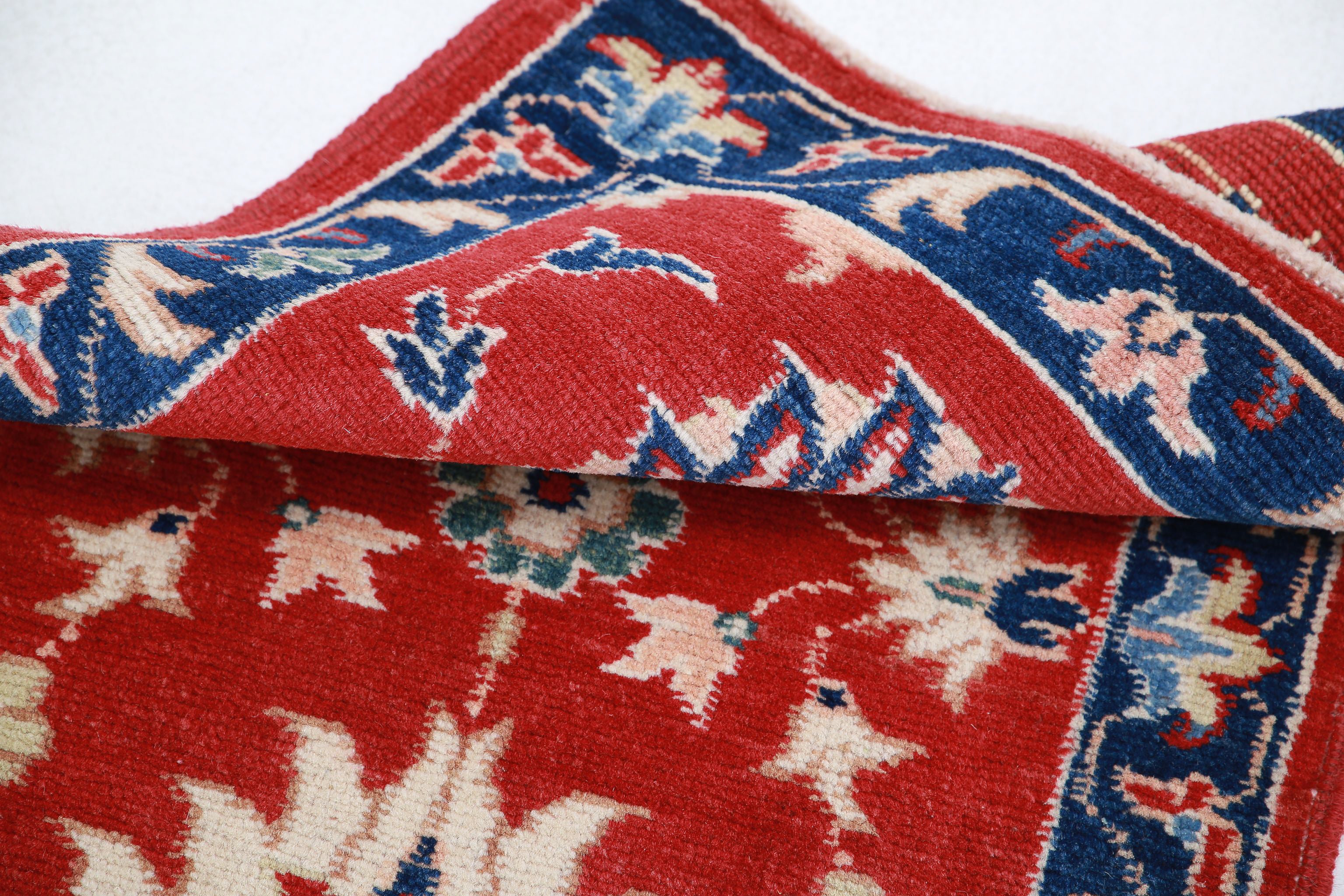 Hand Knotted Ziegler Farhan Gul Wool Rug - 2'1'' x 2'10''