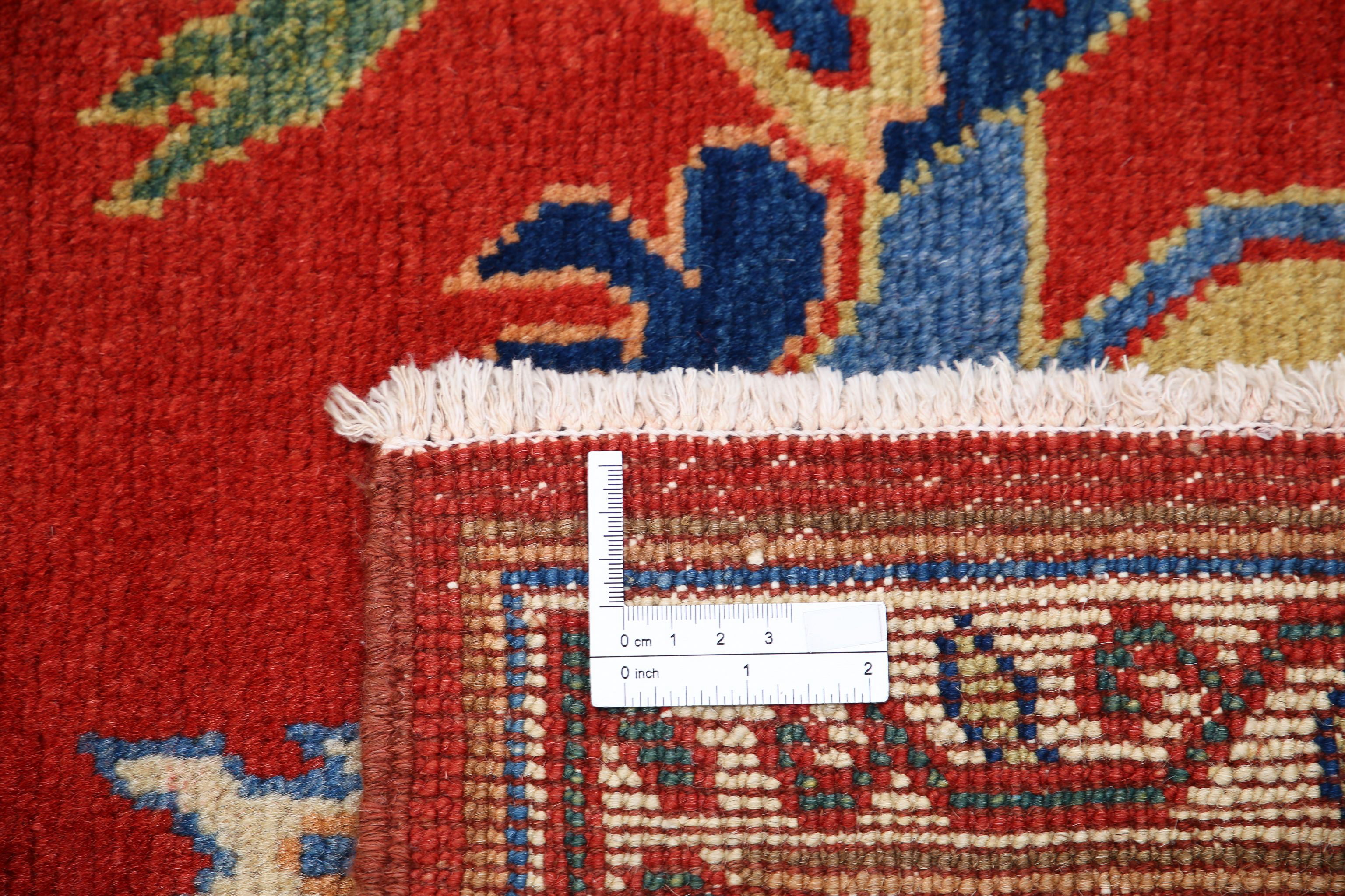 Hand Knotted Ziegler Farhan Gul Wool Rug - 5'0'' x 6'4''