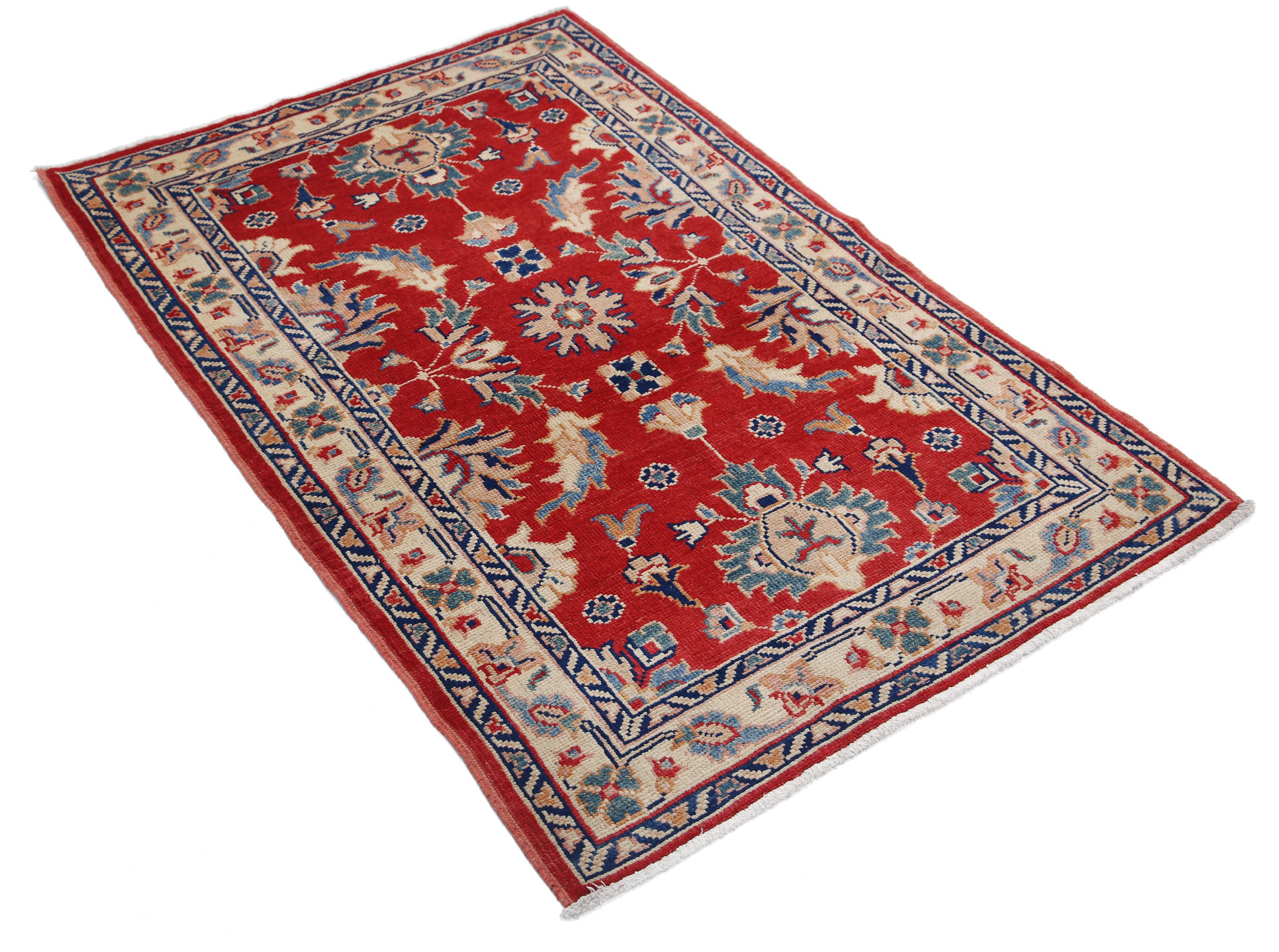 Hand Knotted Ziegler Farhan Gul Wool Rug - 3'1'' x 4'8''