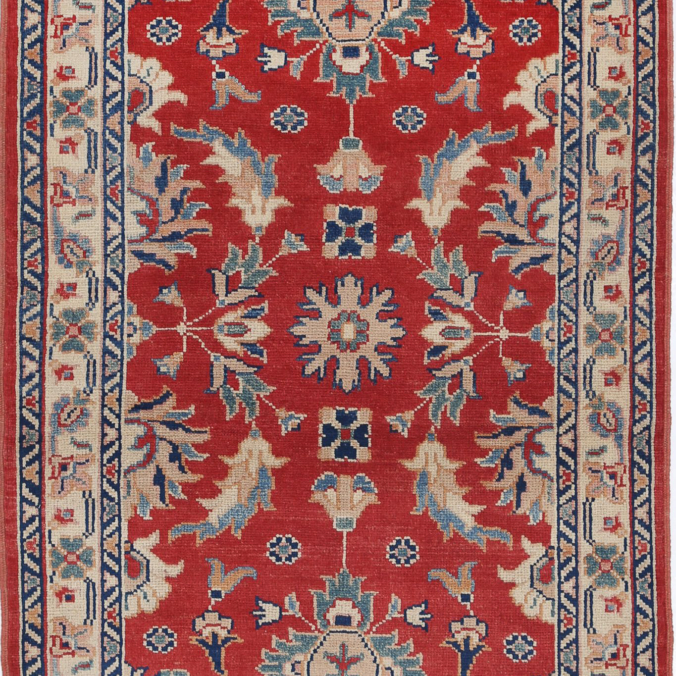 Hand Knotted Ziegler Farhan Gul Wool Rug - 3'1'' x 4'8''