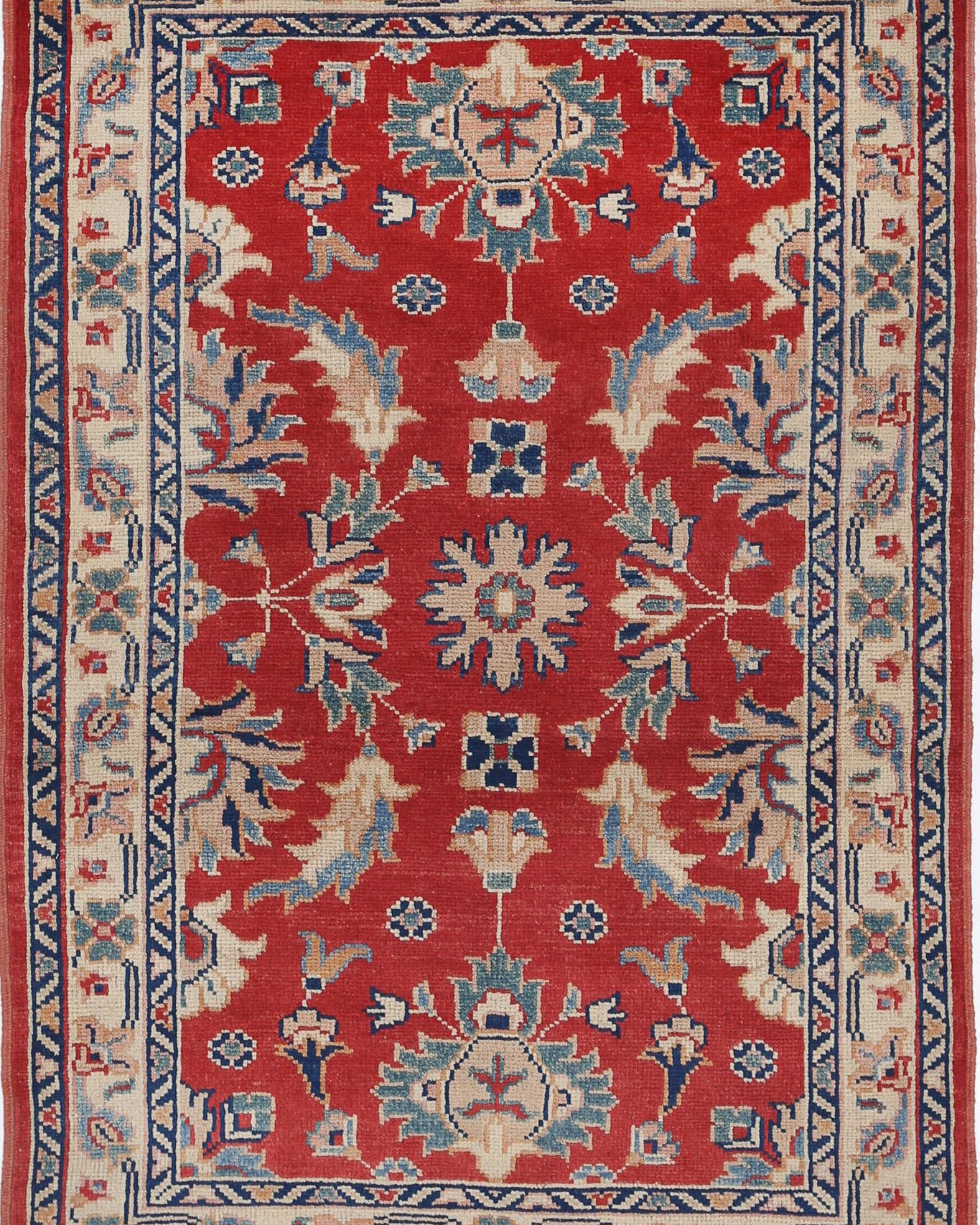 Hand Knotted Ziegler Farhan Gul Wool Rug - 3'1'' x 4'8''