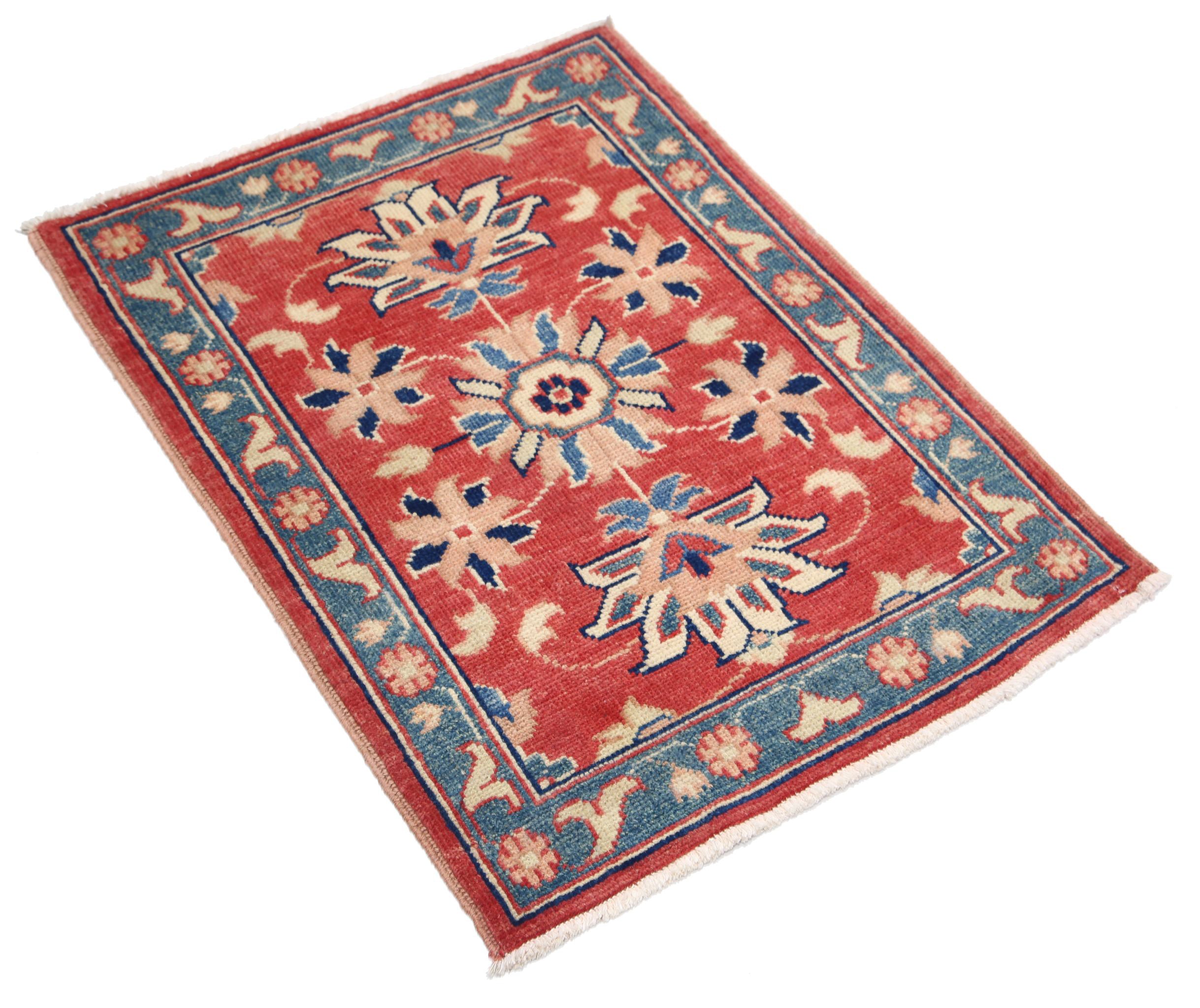 Hand Knotted Ziegler Farhan Gul Wool Rug - 2'2'' x 3'0''
