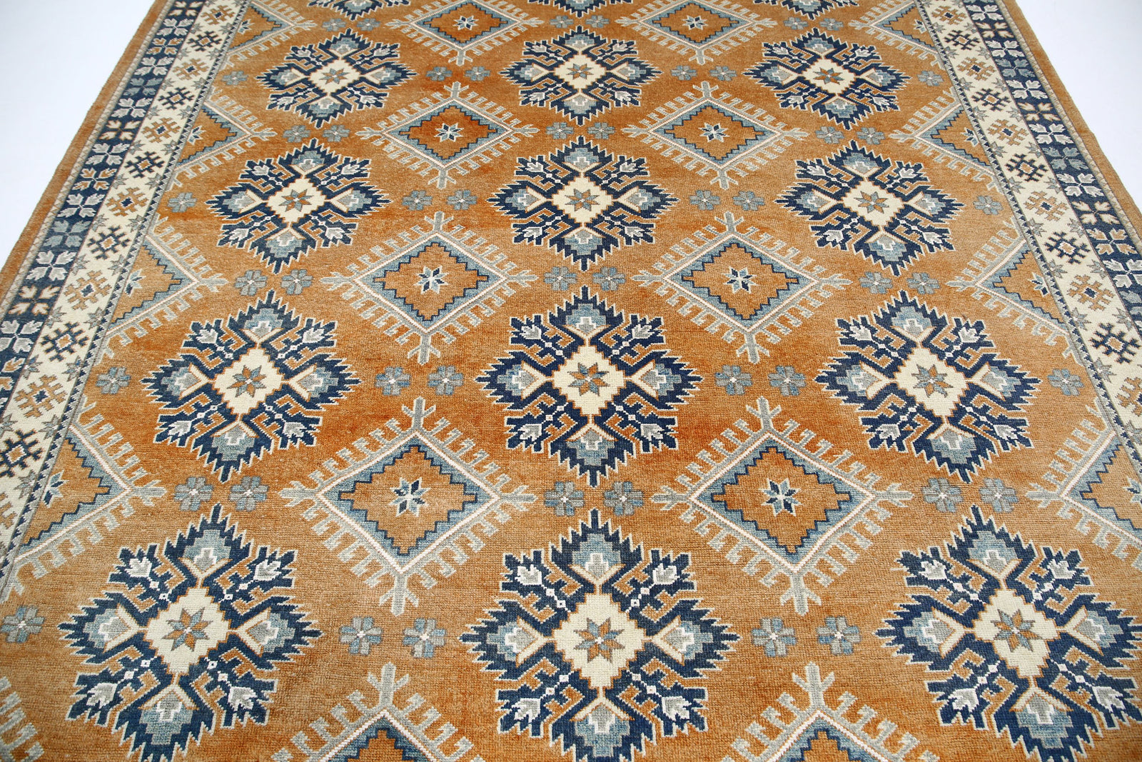 Hand Knotted Ziegler Farhan Gul Wool Rug - 8'8'' x 10'0''