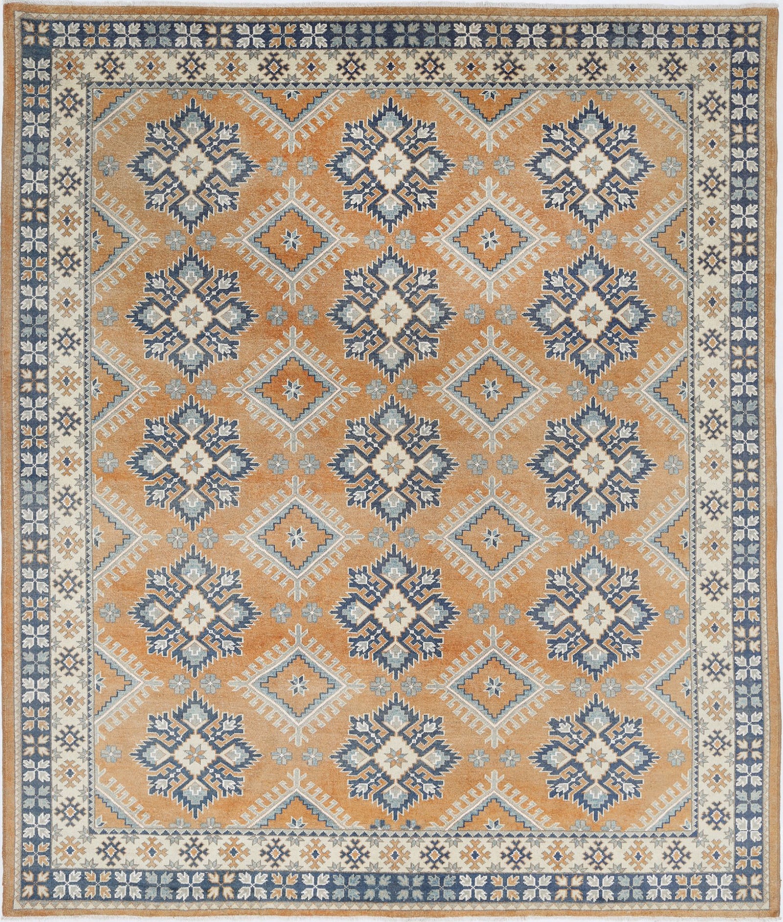 Hand Knotted Ziegler Farhan Gul Wool Rug - 8'8'' x 10'0''