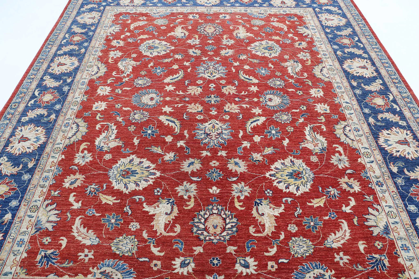 Hand Knotted Ziegler Farhan Wool Rug - 8'4'' x 10'0''