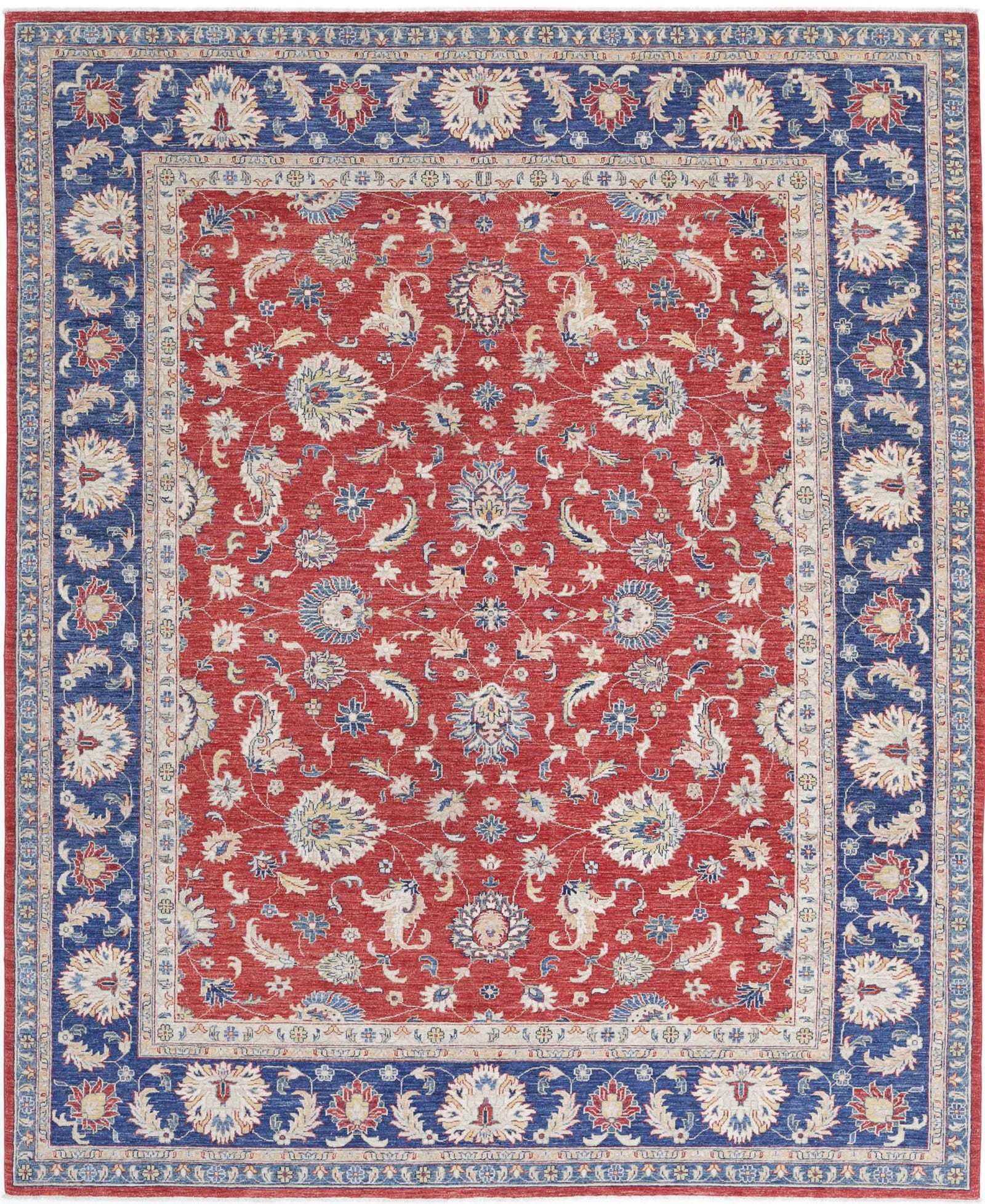 Hand Knotted Ziegler Farhan Wool Rug - 8'4'' x 10'0''