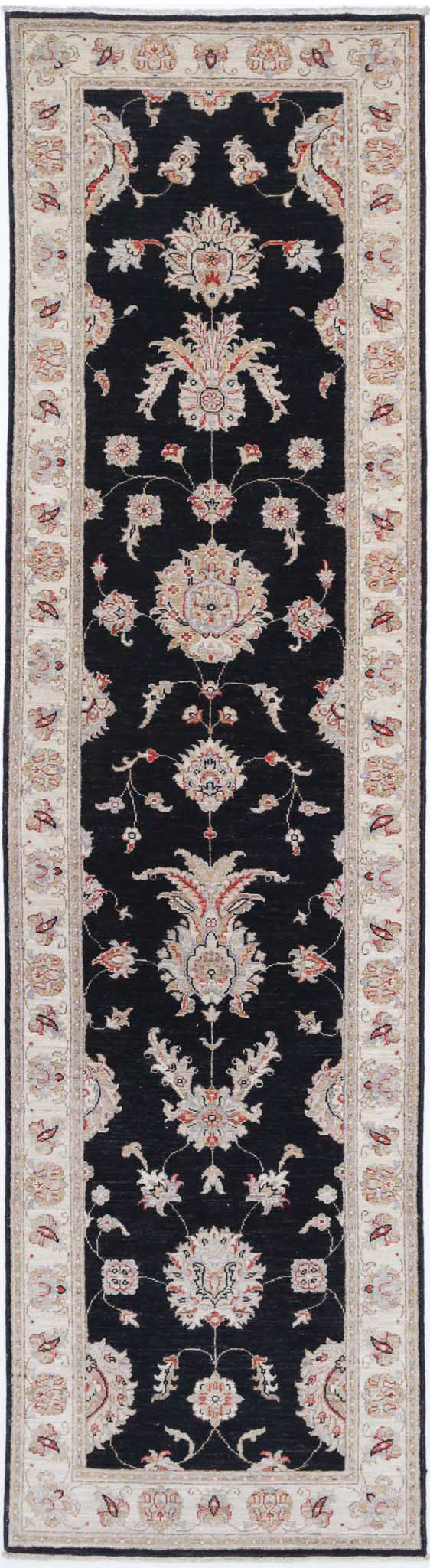 Hand Knotted Ziegler Farhan Wool Rug - 2'6'' x 10'0''