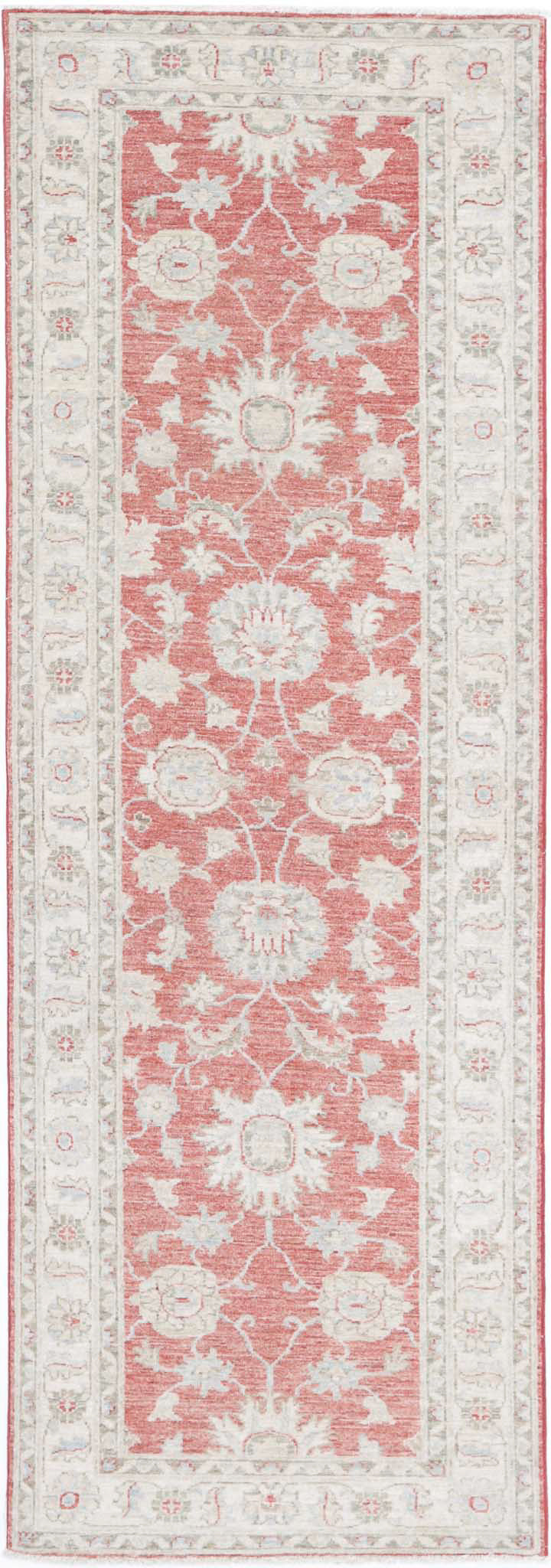 Hand Knotted Ziegler Farhan Wool Rug - 2'5'' x 8'0''