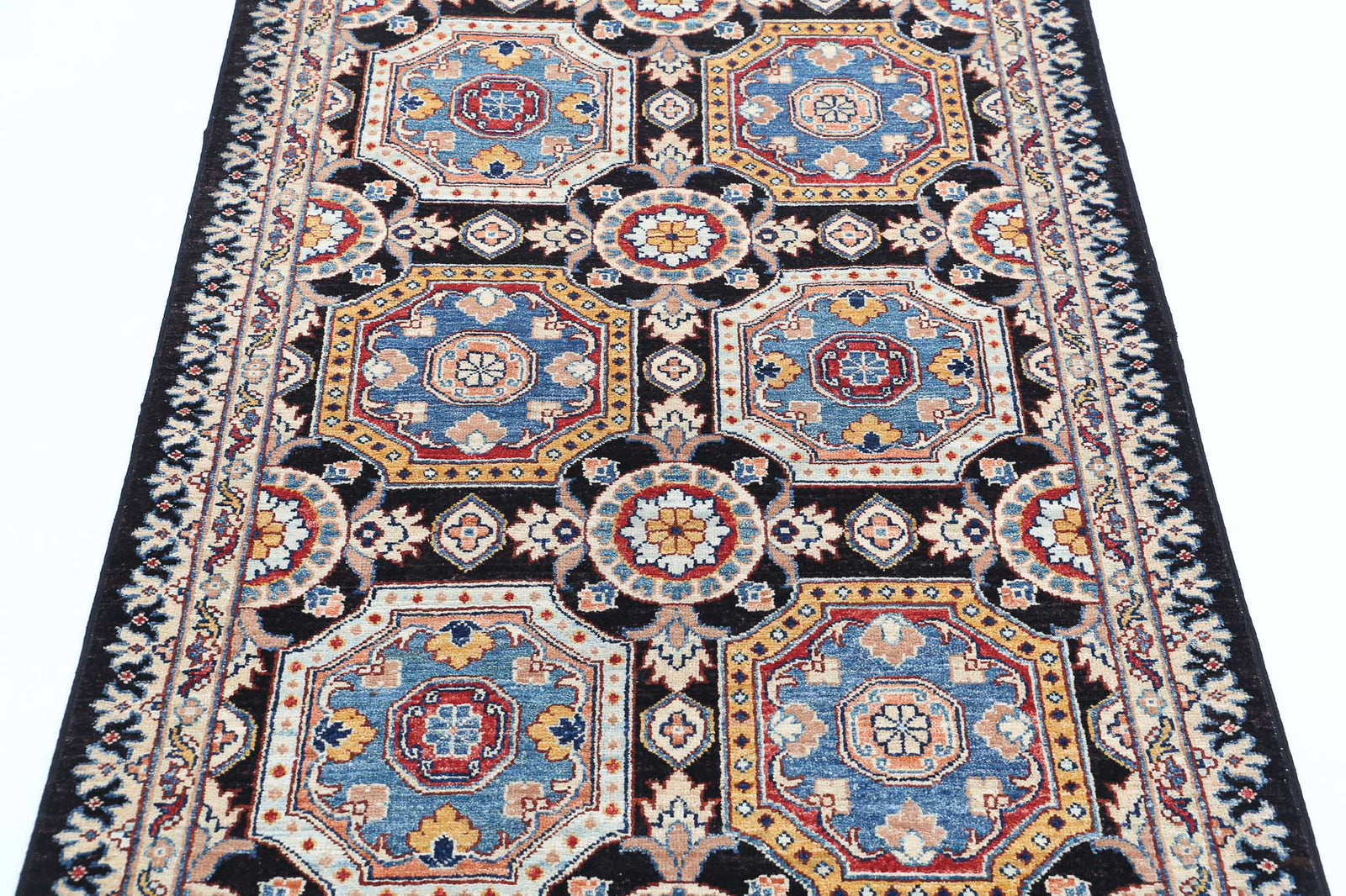Hand Knotted Ziegler Farhan Wool Rug - 3'2'' x 4'8''