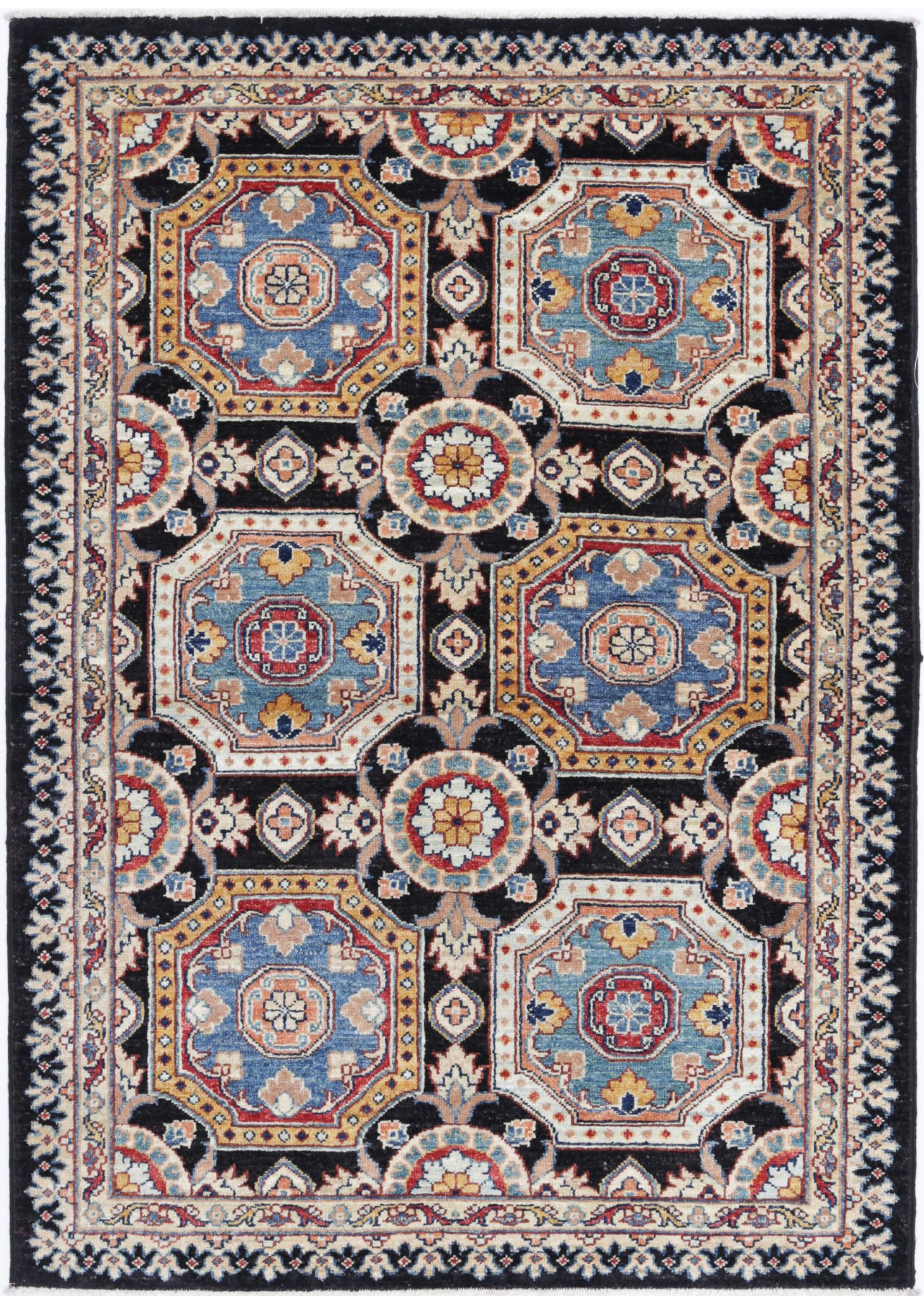 Hand Knotted Ziegler Farhan Wool Rug - 3'3'' x 4'8''