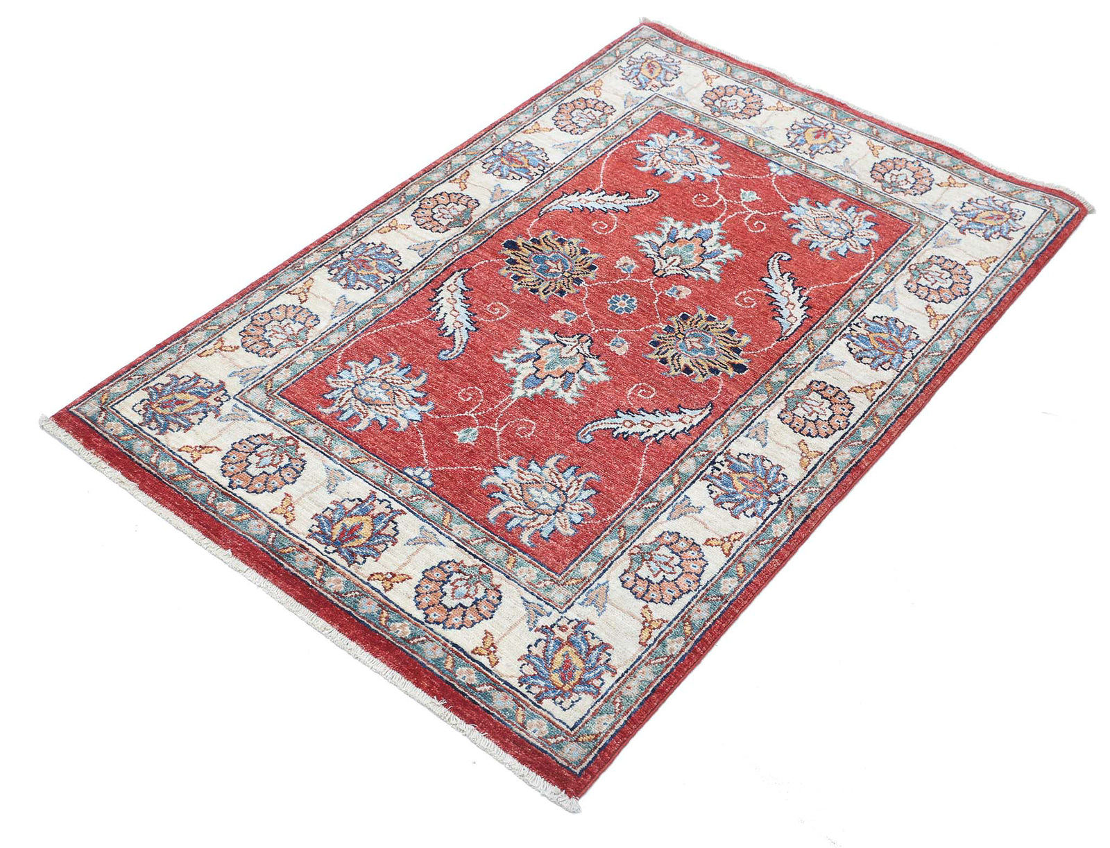Hand Knotted Ziegler Farhan Wool Rug - 2'9'' x 4'3''