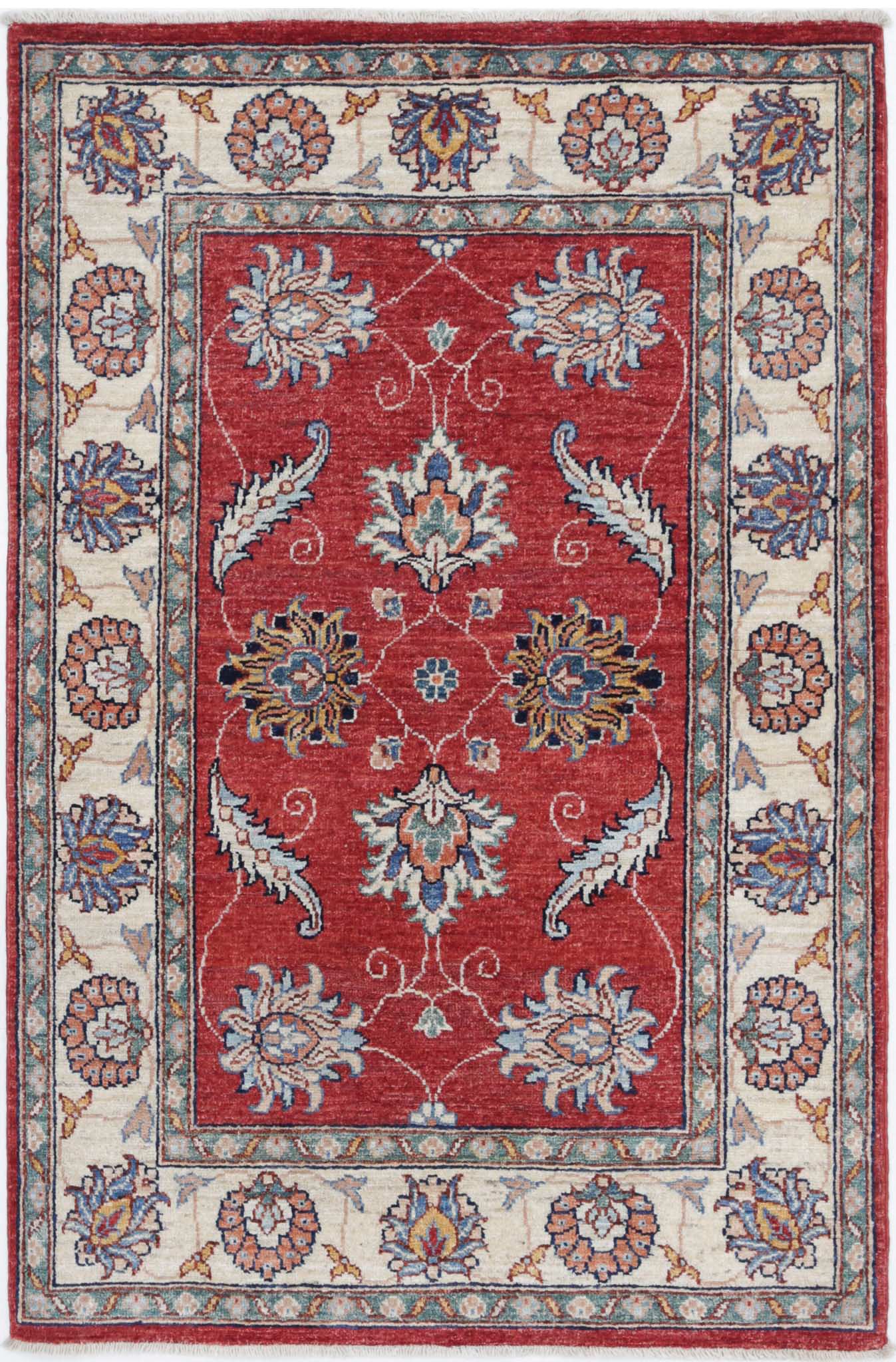 Hand Knotted Ziegler Farhan Wool Rug - 2'9'' x 4'3''