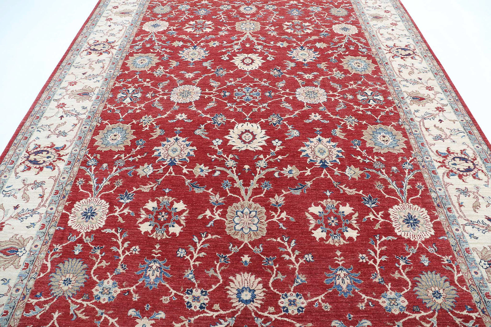 Hand Knotted Ziegler Farhan Wool Rug - 8'4'' x 11'1''