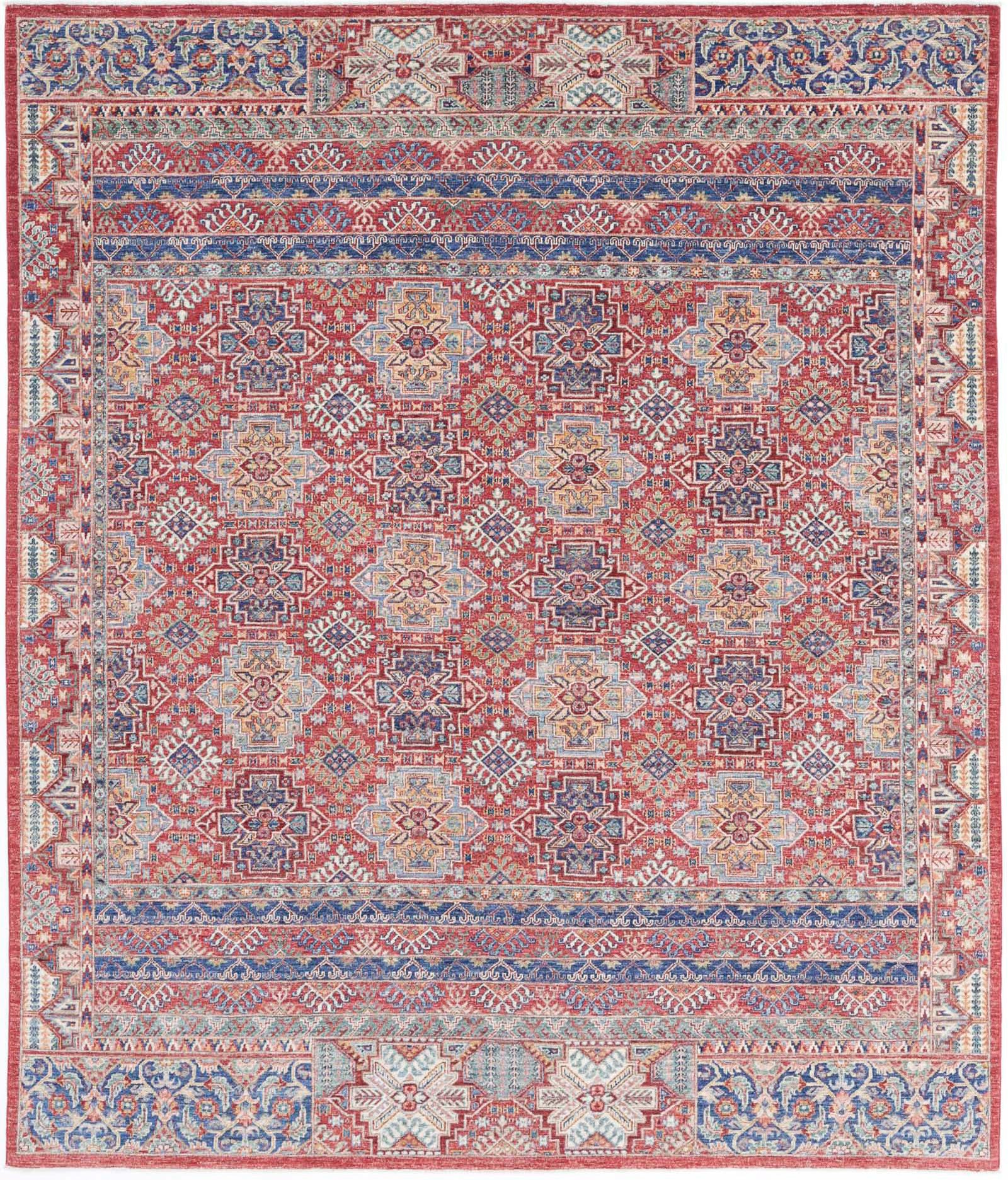 Hand Knotted Ziegler Farhan Wool Rug - 7'11'' x 9'7''
