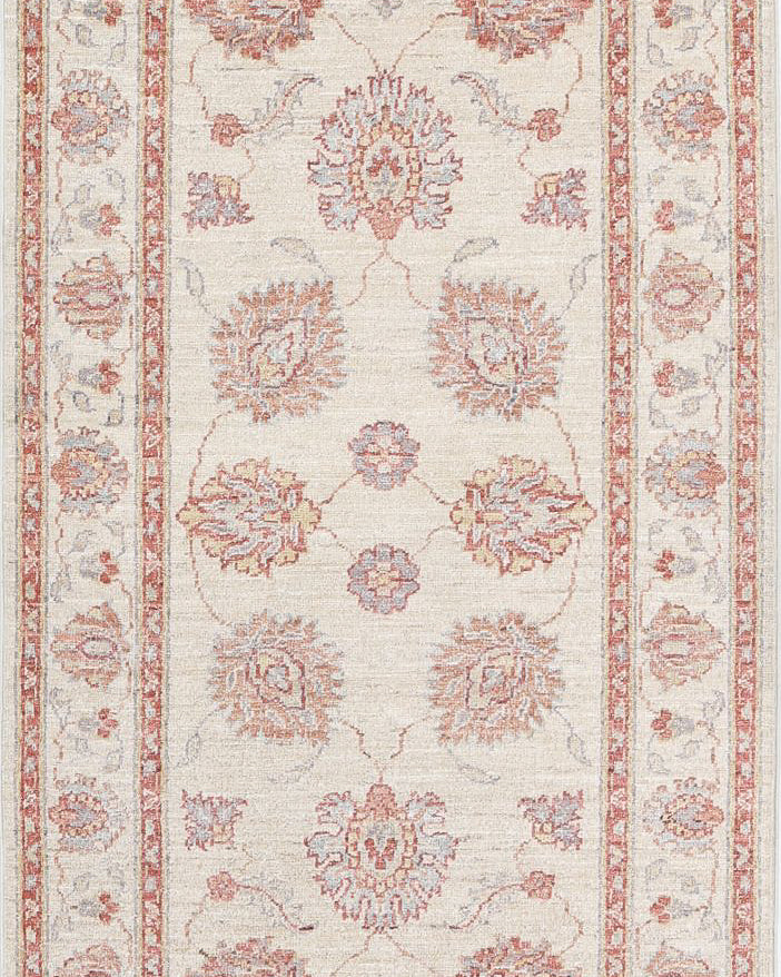 Hand Knotted Ziegler Farhan Wool Rug - 2'8'' x 8'0''