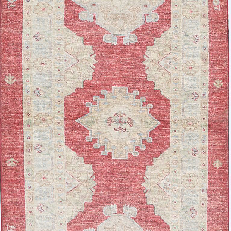 Hand Knotted Ziegler Farhan Wool Rug - 2'8'' x 7'11''
