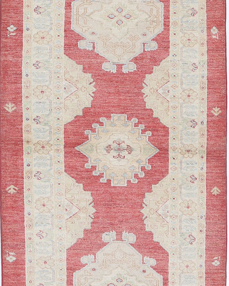 Hand Knotted Ziegler Farhan Wool Rug - 2'8'' x 7'11''