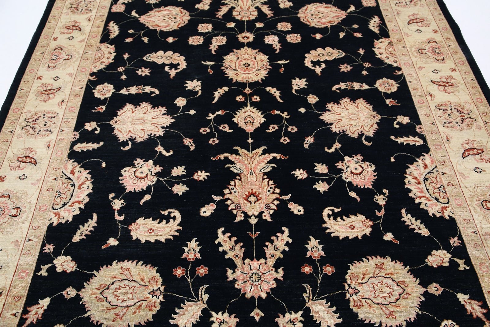 Hand Knotted Ziegler Farhan Wool Rug - 6'9'' x 9'4''