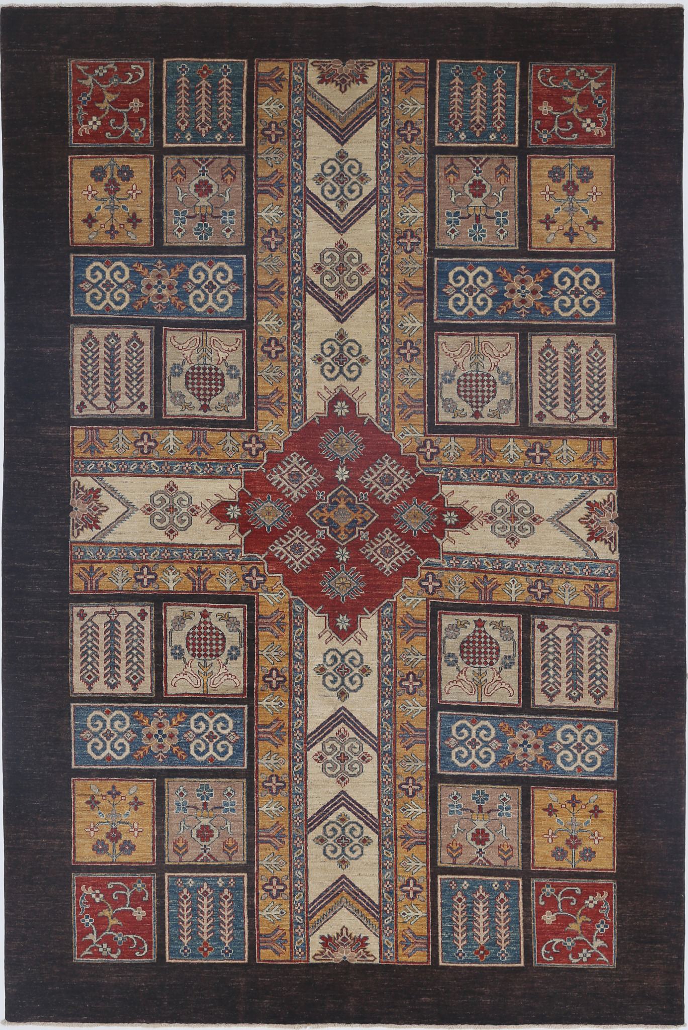 Hand Knotted Ziegler Farhan Wool Rug - 6'6'' x 9'10''
