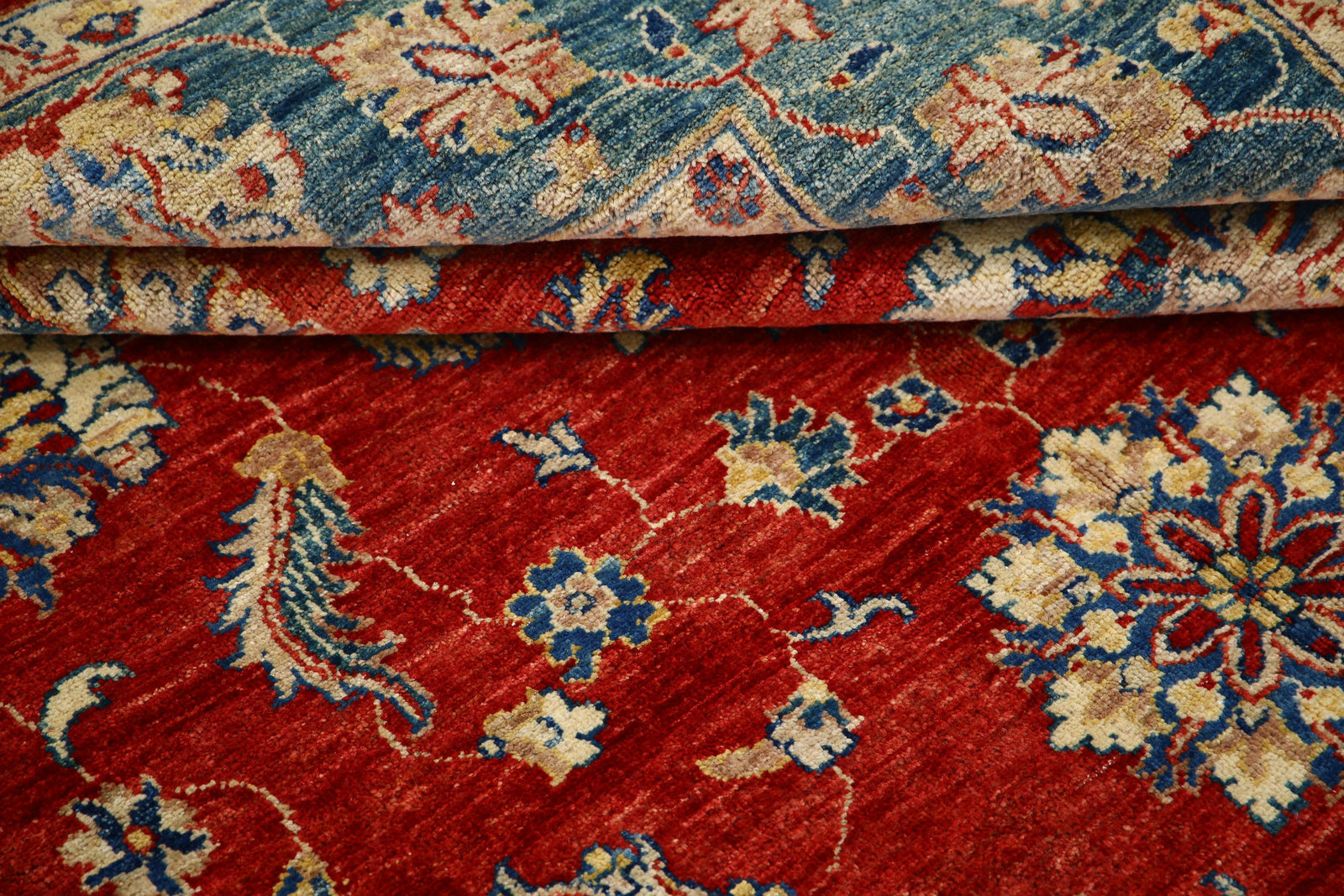 Hand Knotted Ziegler Farhan Wool Rug - 5'5'' x 7'10''