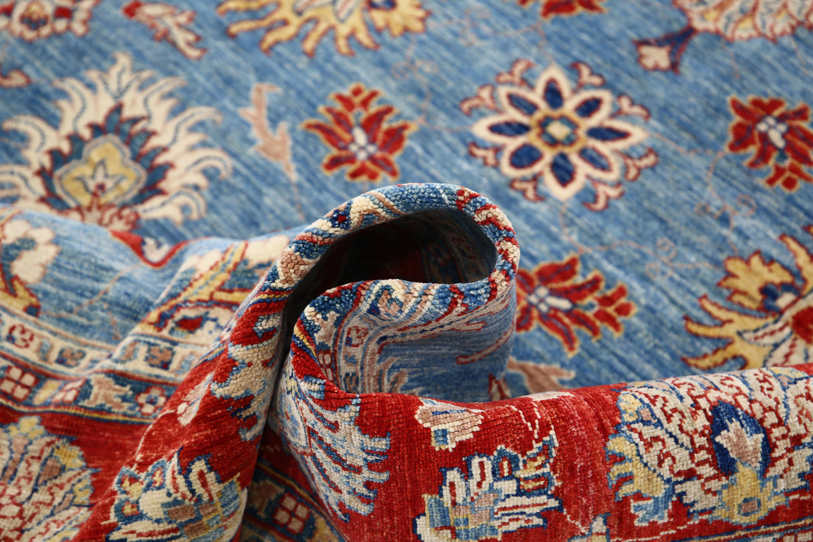 Hand Knotted Ziegler Farhan Wool Rug - 5'7'' x 7'4''