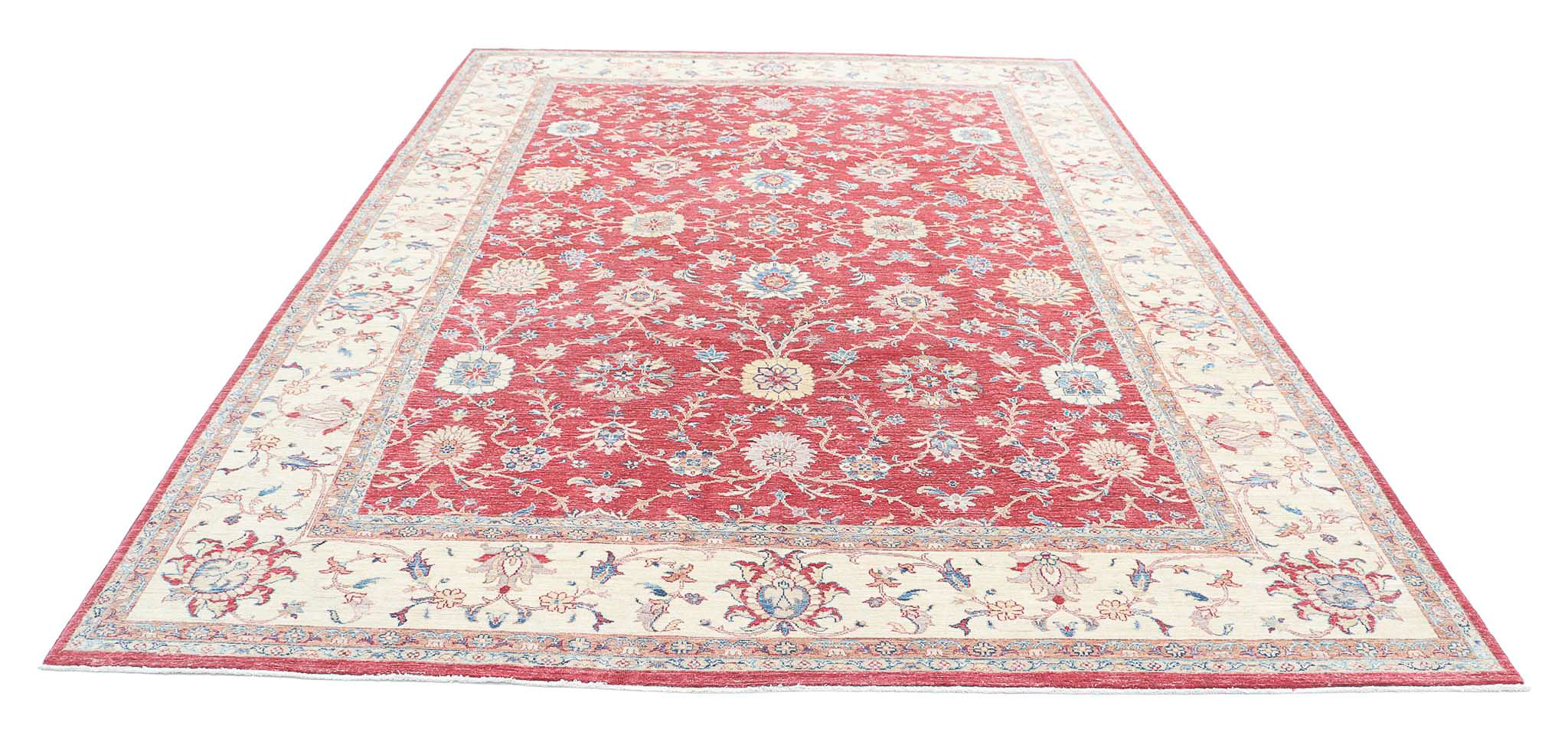 Alfombra de lana Ziegler Farhan anudada a mano - 8'3'' x 11'7''