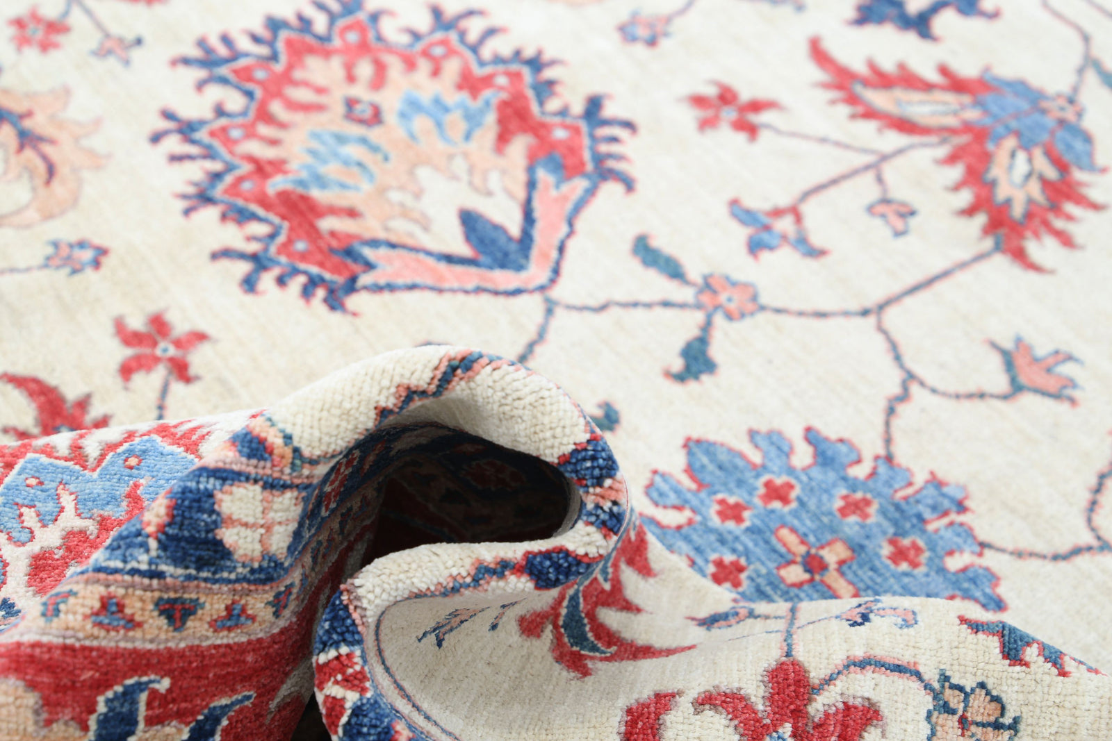 Hand Knotted Ziegler Farhan Wool Rug - 8'1'' x 9'1''