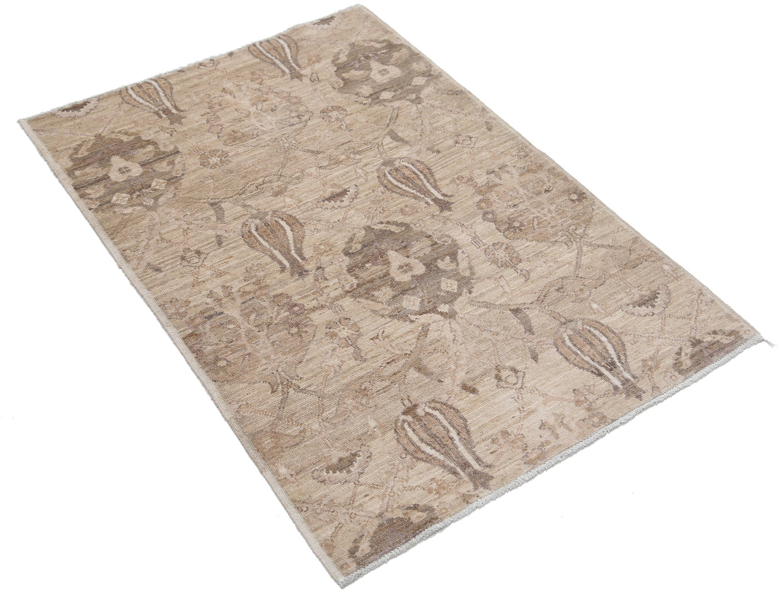 Hand Knotted Ziegler Farhan Wool Rug - 2'8'' x 3'10''