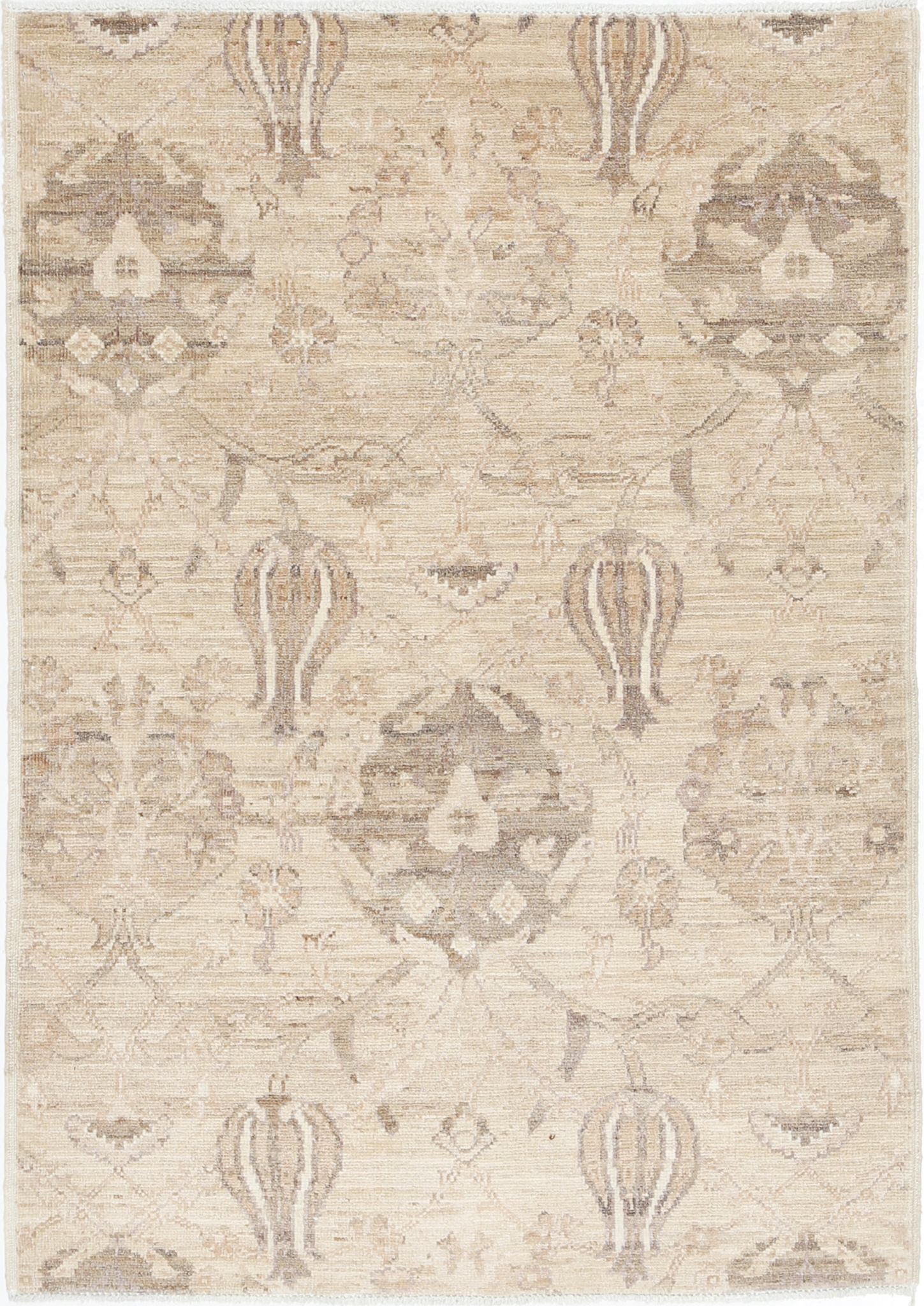 Hand Knotted Ziegler Farhan Wool Rug - 2'8'' x 3'10''