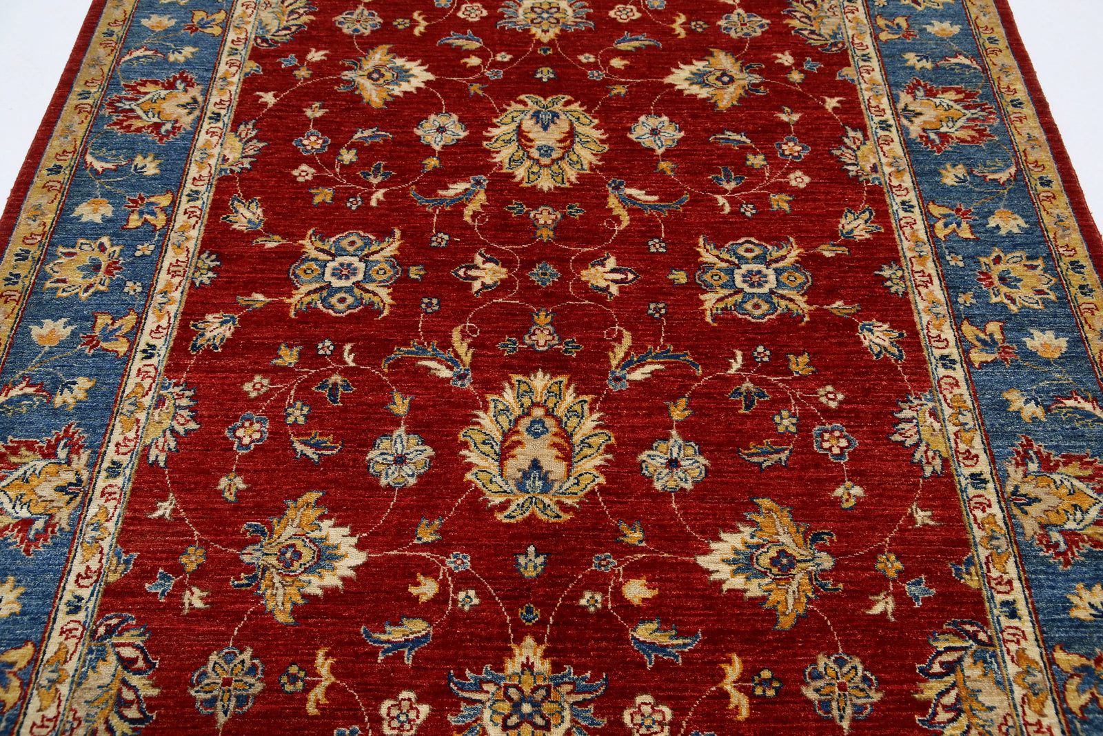 Hand Knotted Ziegler Farhan Wool Rug - 5'9'' x 8'4''