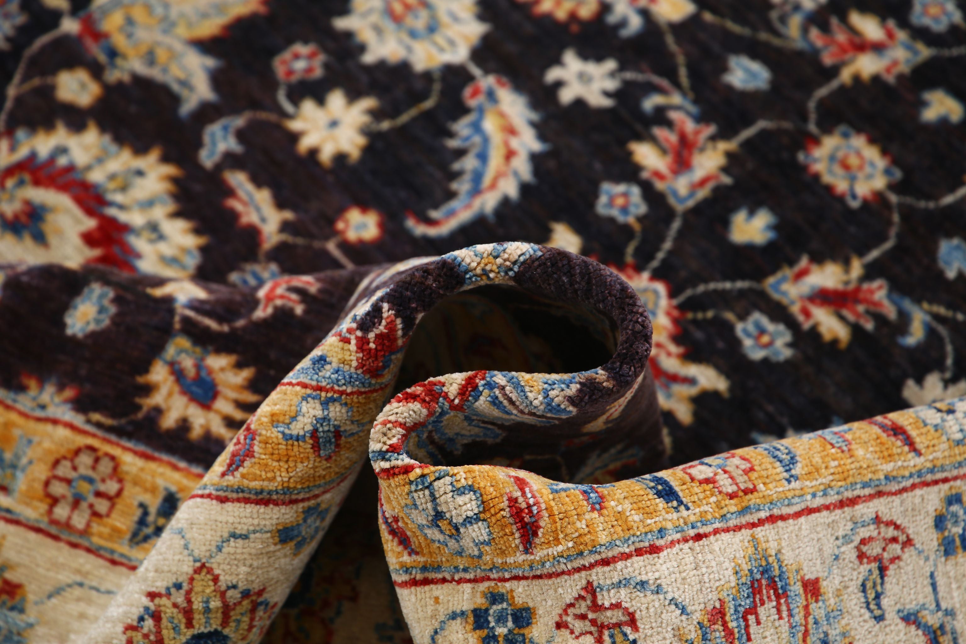 Hand Knotted Ziegler Farhan Wool Rug - 5'10'' x 7'10''