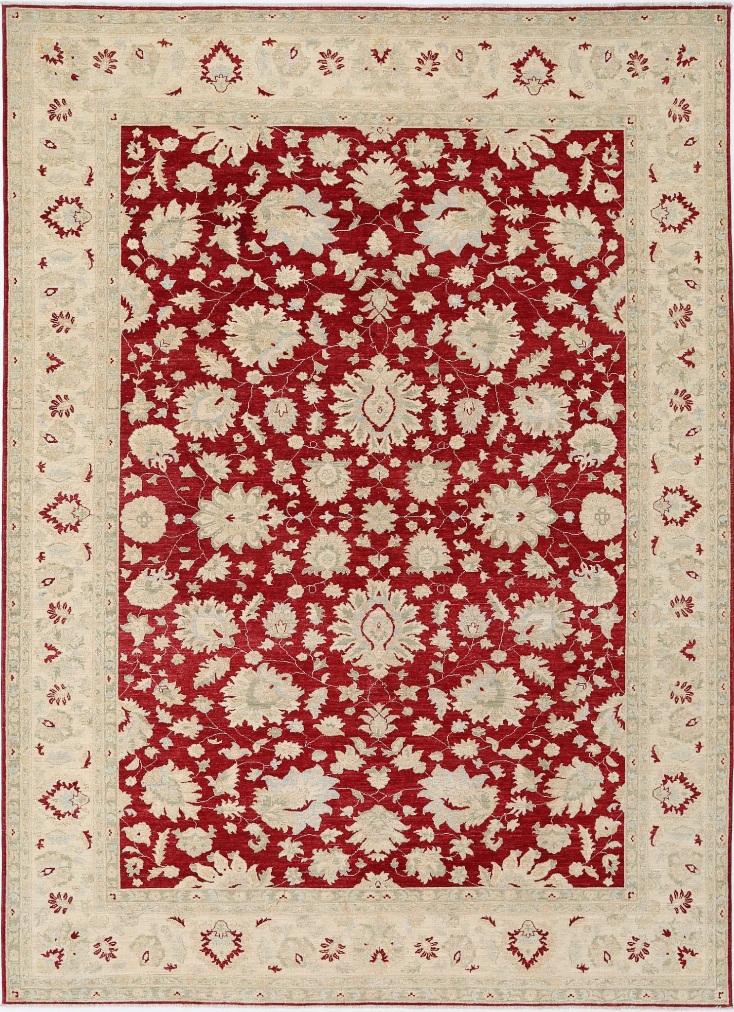 Hand Knotted Ziegler Farhan Wool Rug - 9'9'' x 13'4''