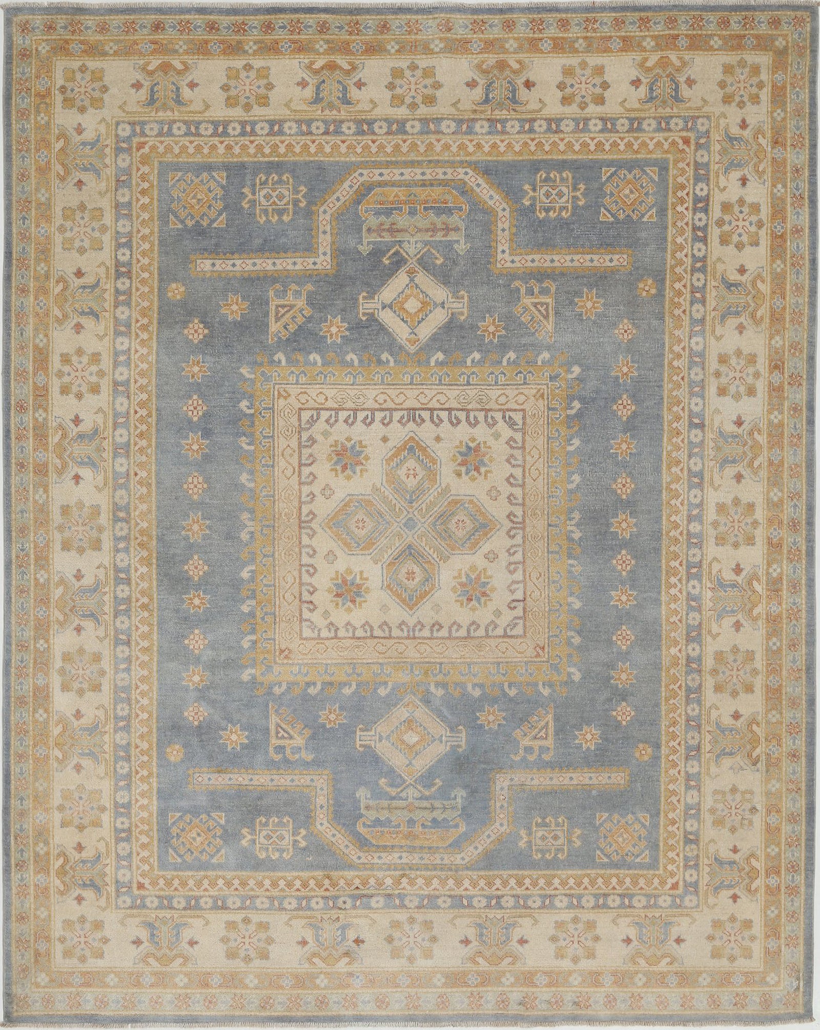 Hand Knotted Ziegler Farhan Wool Rug - 7'11'' x 9'9''