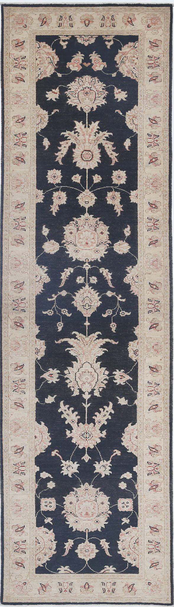 Hand Knotted Ziegler Farhan Wool Rug - 2'7'' x 9'7''