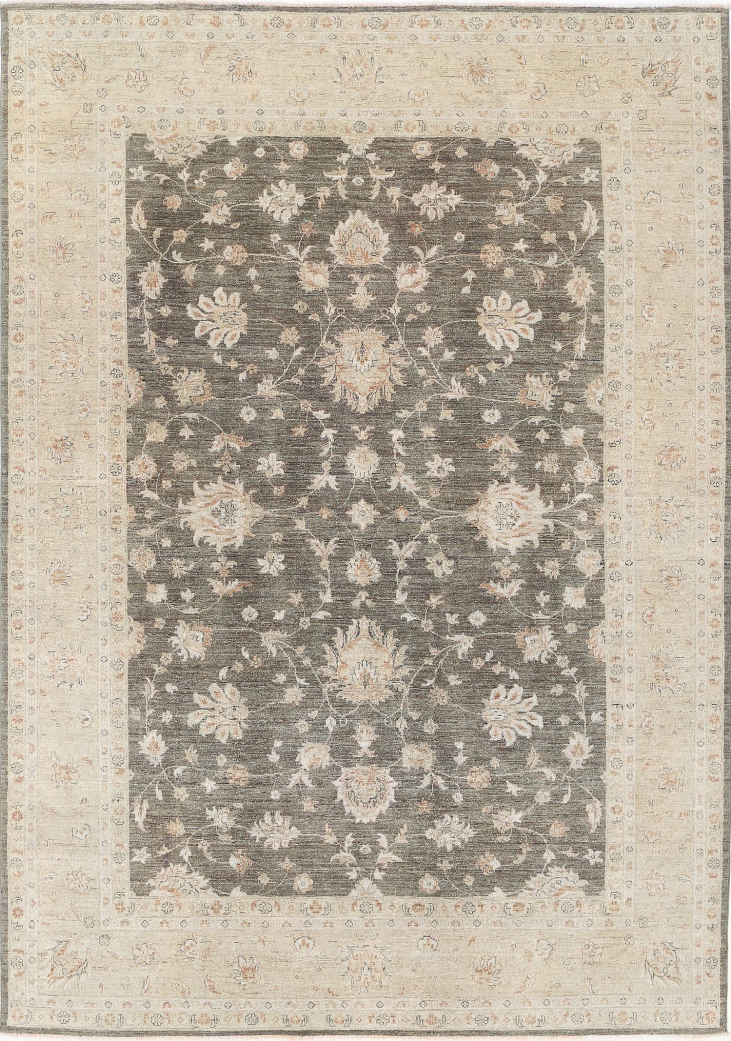 Hand Knotted Ziegler Farhan Wool Rug - 8'0'' x 11'4''