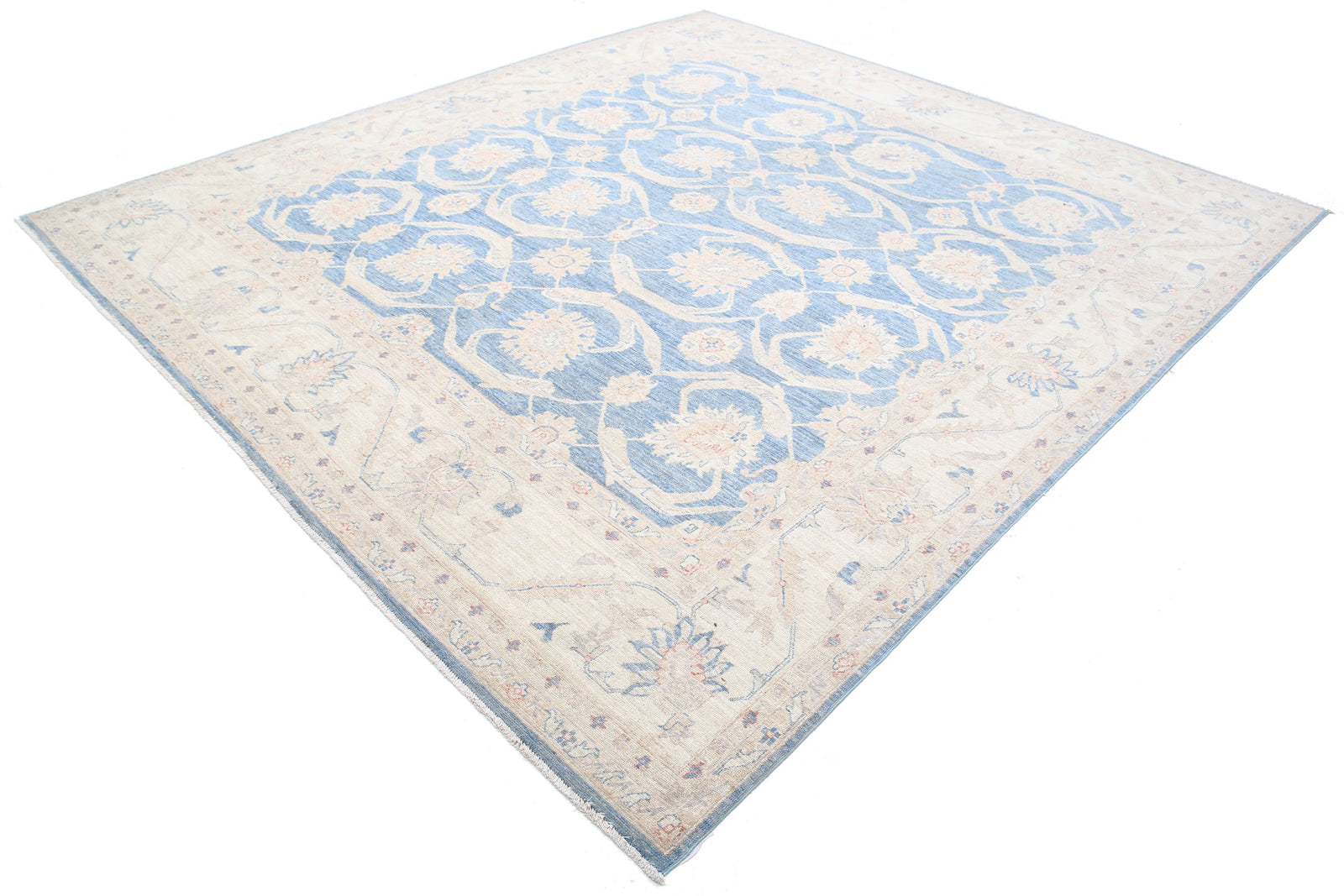 Hand Knotted Serenity Wool Rug - 9'2'' x 10'0''