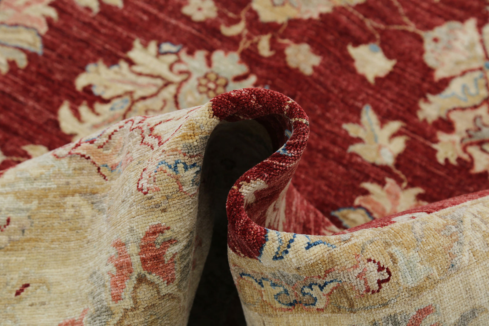 Hand Knotted Ziegler Farhan Wool Rug - 7'11'' x 9'1''