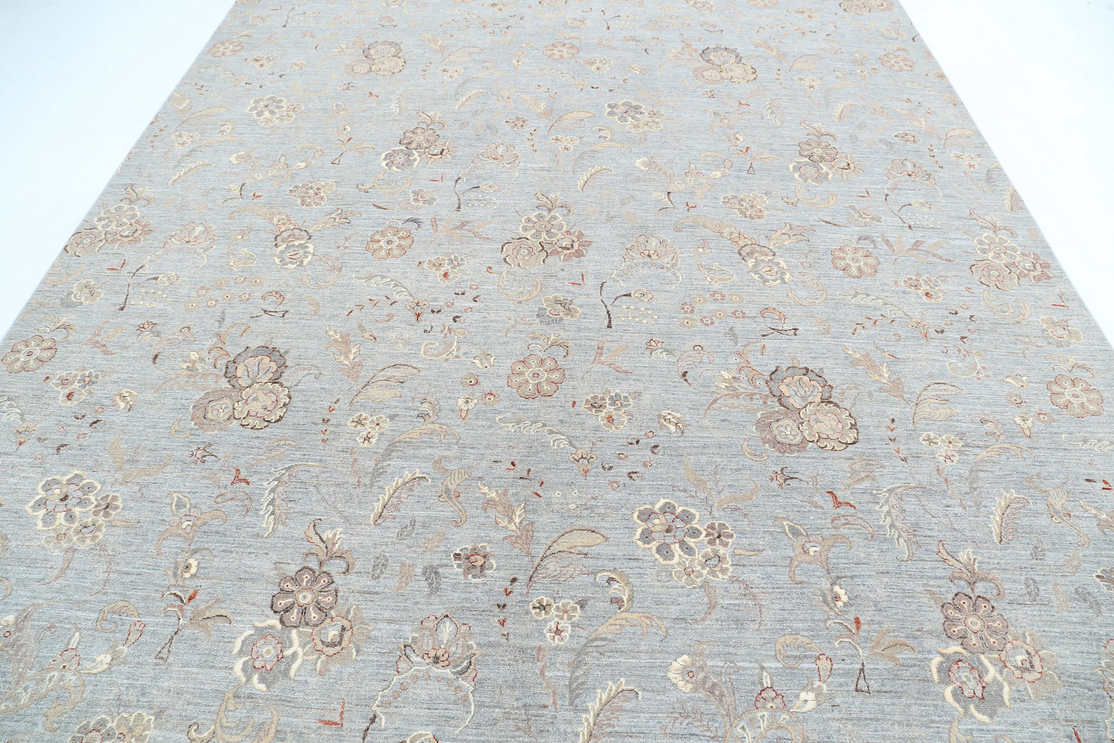 Hand Knotted Artemix Wool & Silk Rug - 8'9'' x 11'4''