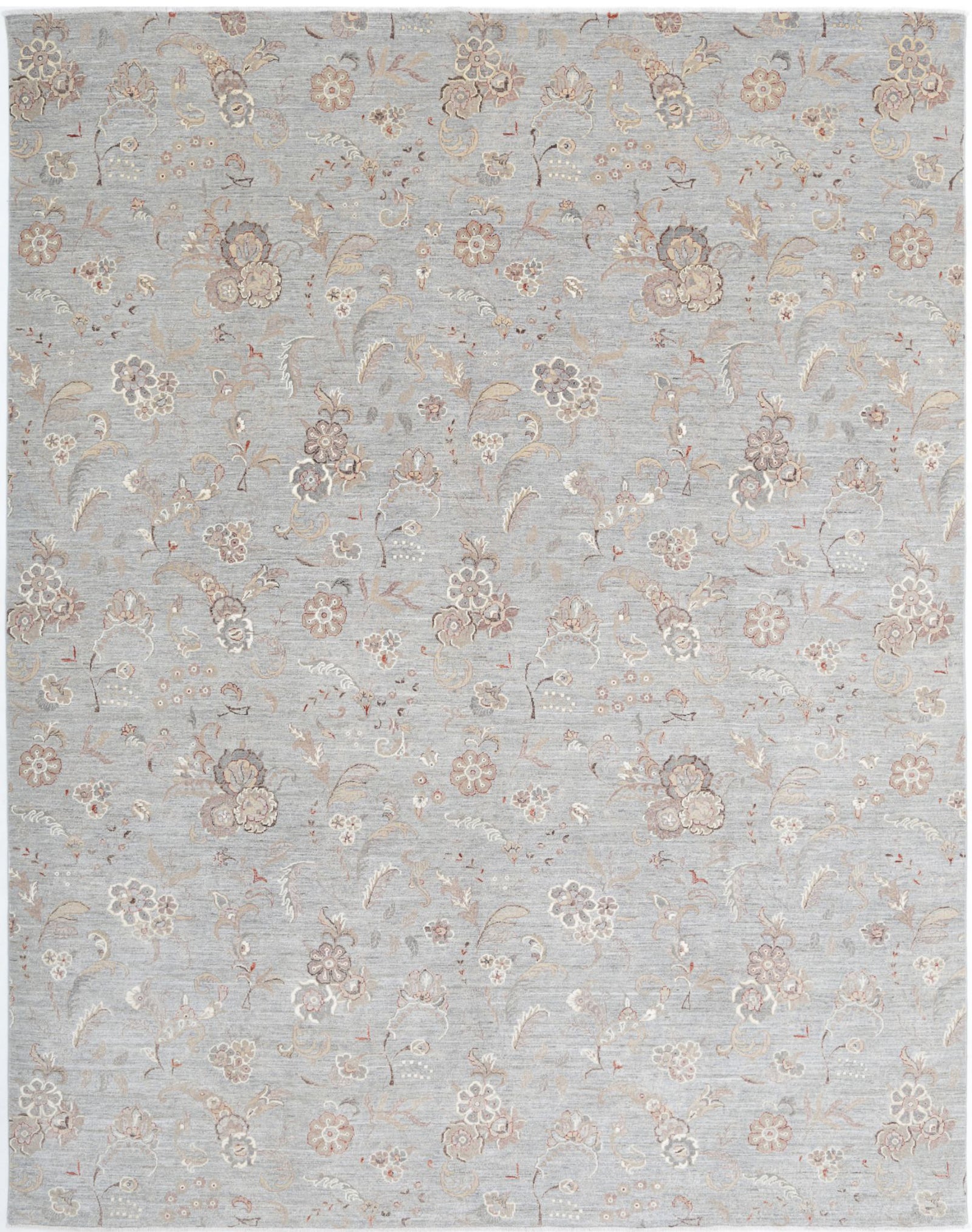 Hand Knotted Artemix Wool & Silk Rug - 8'9'' x 11'4''