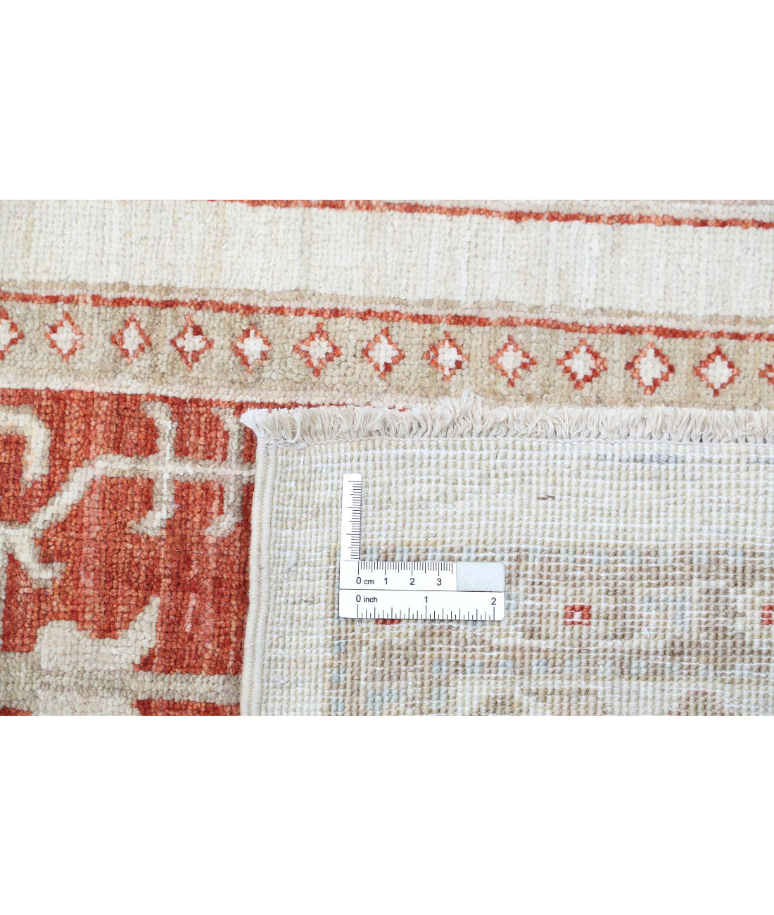 Hand Knotted Bakhtiari Wool Rug - 8'4'' x 11'6'' 8'4'' x 11'6'' (250 X 345) / Ivory / Grey