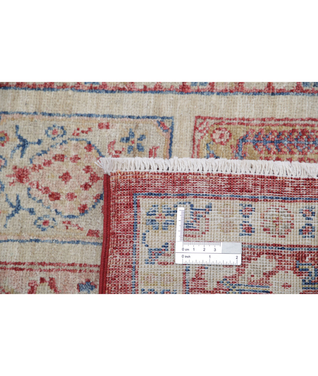 Hand Knotted Bakhtiari Wool Rug - 5'6'' x 7'10'' 5'6'' x 7'10'' (165 X 235) / Multi / Red