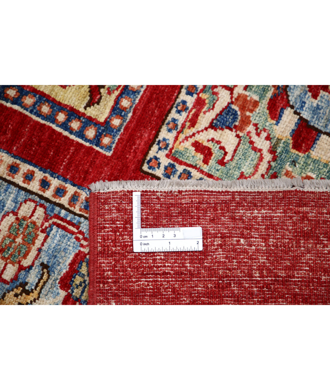 Hand Knotted Bakhtiari Wool Rug - 5'9'' x 8'0'' 5'9'' x 8'0'' (173 X 240) / Red / Red