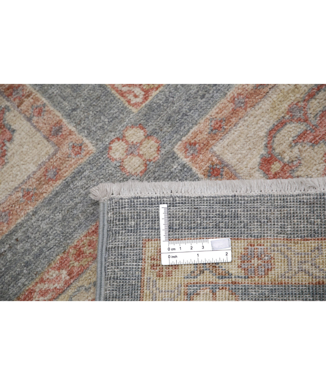 Hand Knotted Bakhtiari Wool Rug - 3'2'' x 4'9'' 3'2'' x 4'9'' (95 X 143) / Grey / Grey