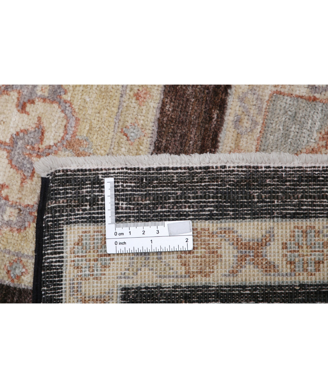 Hand Knotted Bakhtiari Wool Rug - 3'0'' x 5'2'' 3'0'' x 5'2'' (90 X 155) / Brown / Brown
