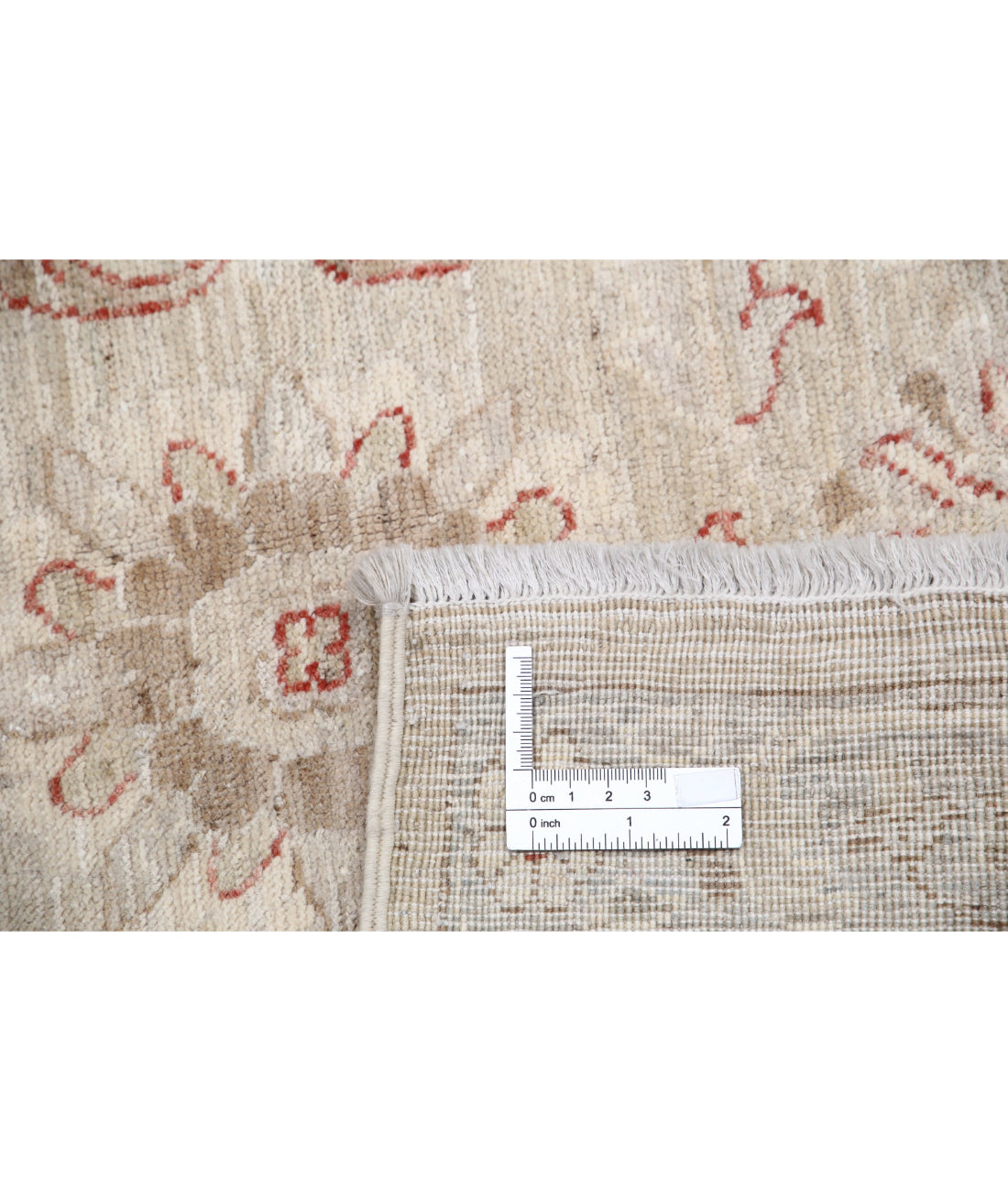 Hand Knotted Bakhtiari Wool Rug - 3'4'' x 4'8''