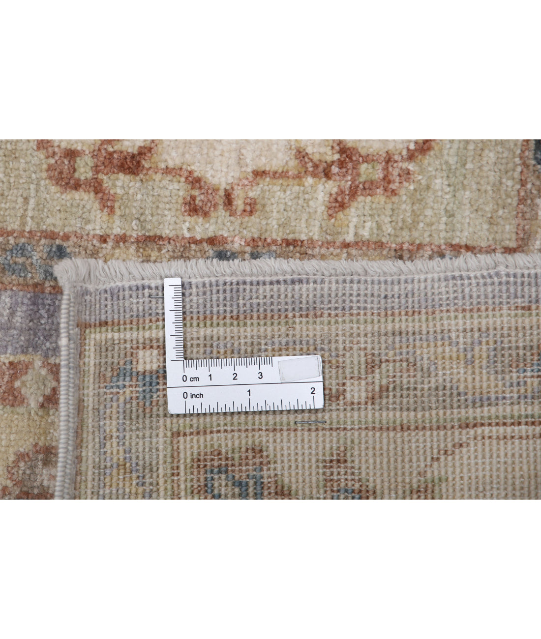 Hand Knotted Bakhtiari Wool Rug - 3'0'' x 5'0'' 3'0'' x 5'0'' (90 X 150) / Grey / Ivory