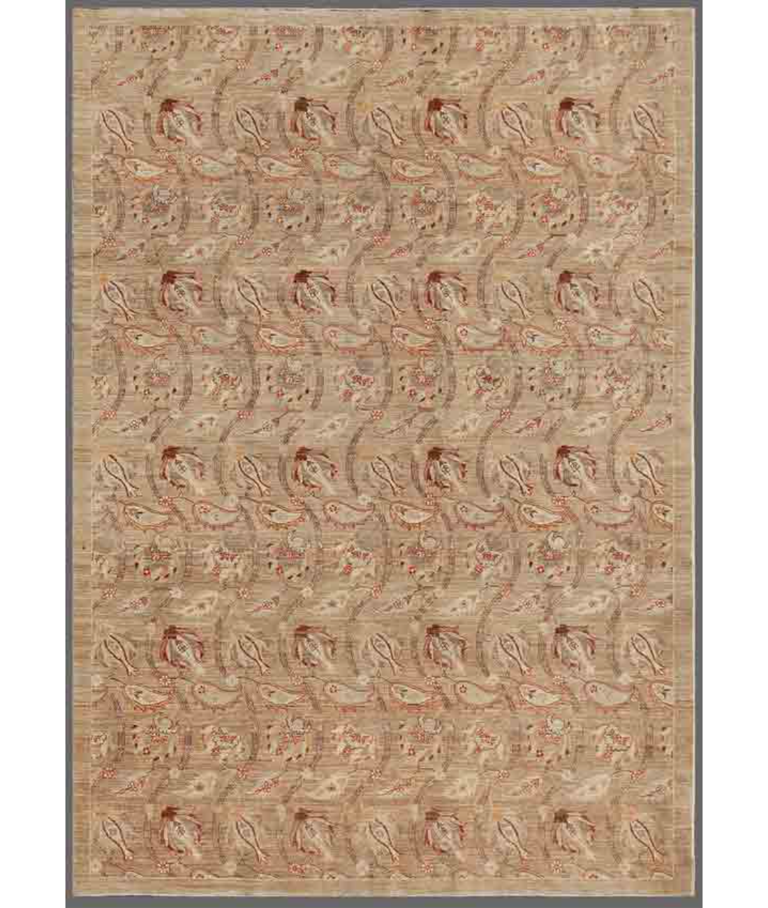Hand Knotted Ariana Wool Rug  - 6&#39; 2&quot; X 8&#39; 9&quot;